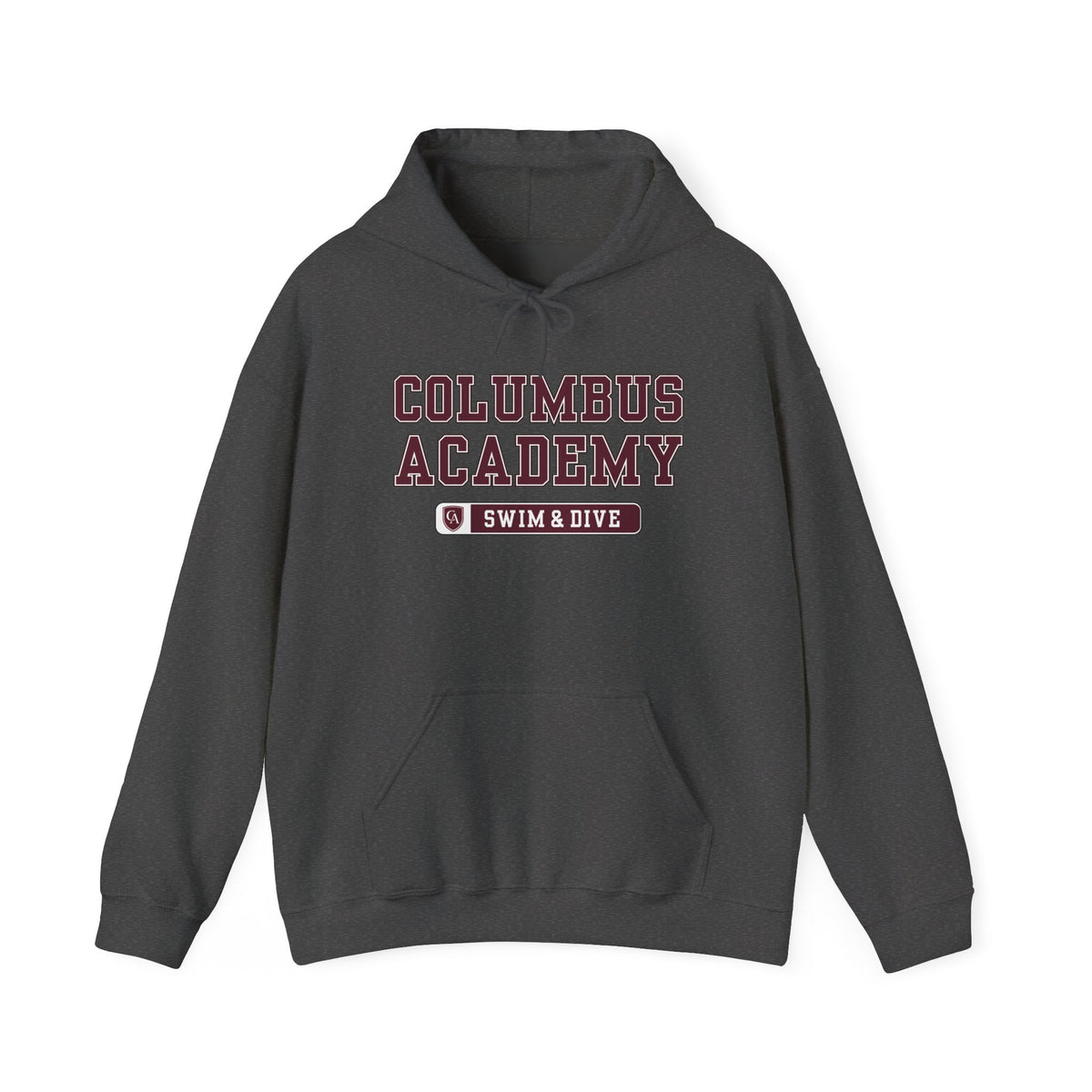 Adult Unisex Columbus Academy Swim + Dive Graphic Hoodie