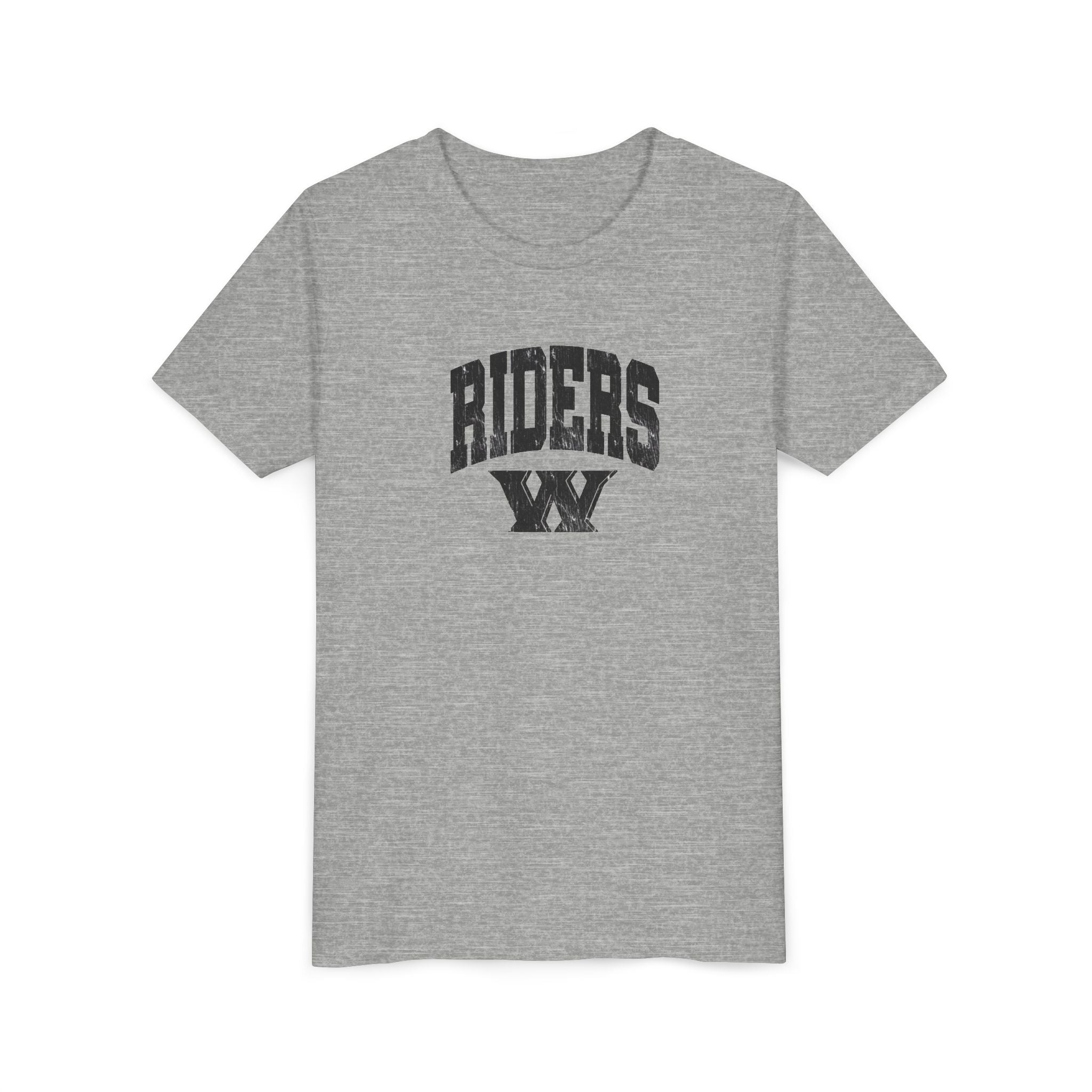 Youth Riders Arch Vintage Distressed W Graphic Short Sleeve Bella + Canvas Soft Tee