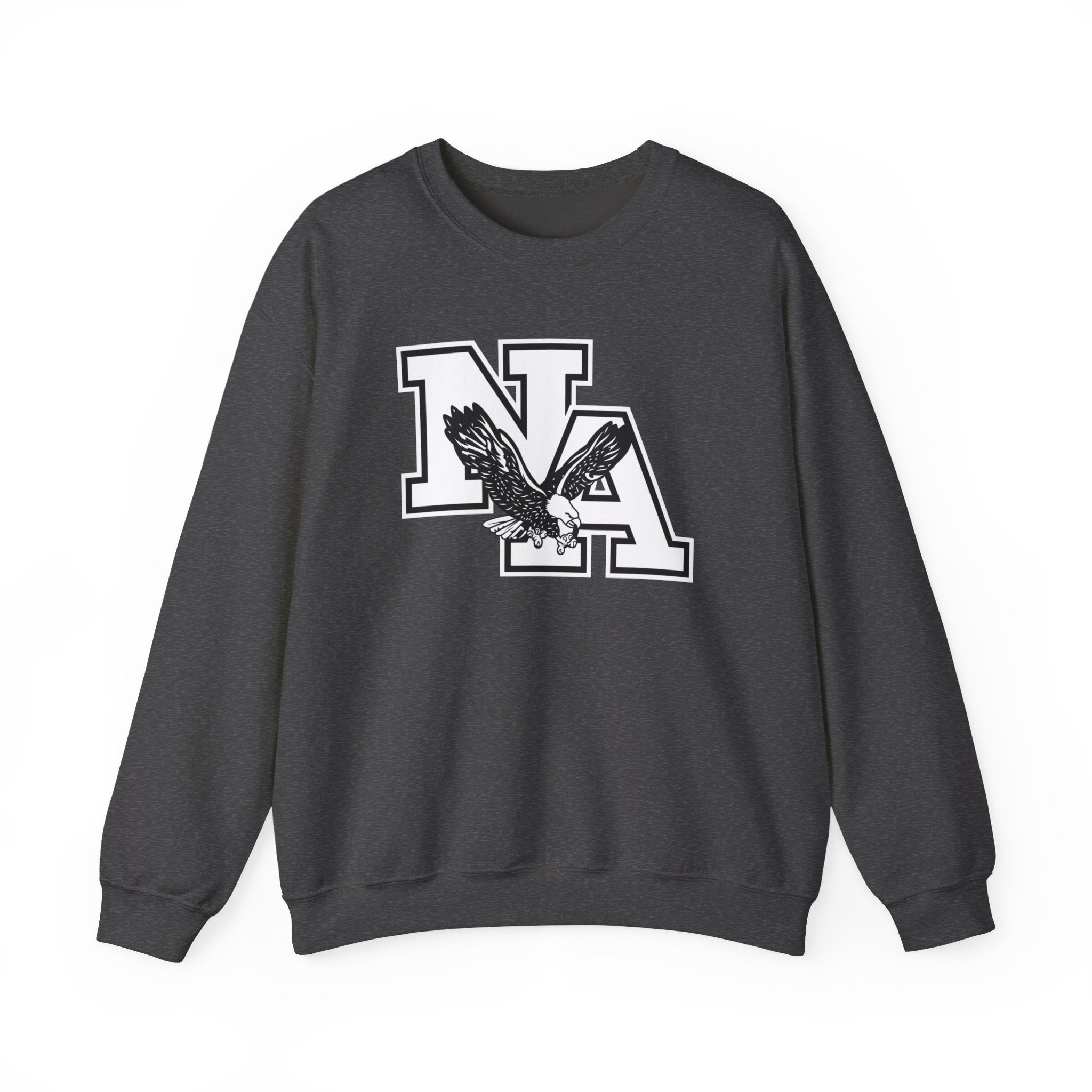 Adult Unisex Classic White and Black Logo Graphic Sweatshirt