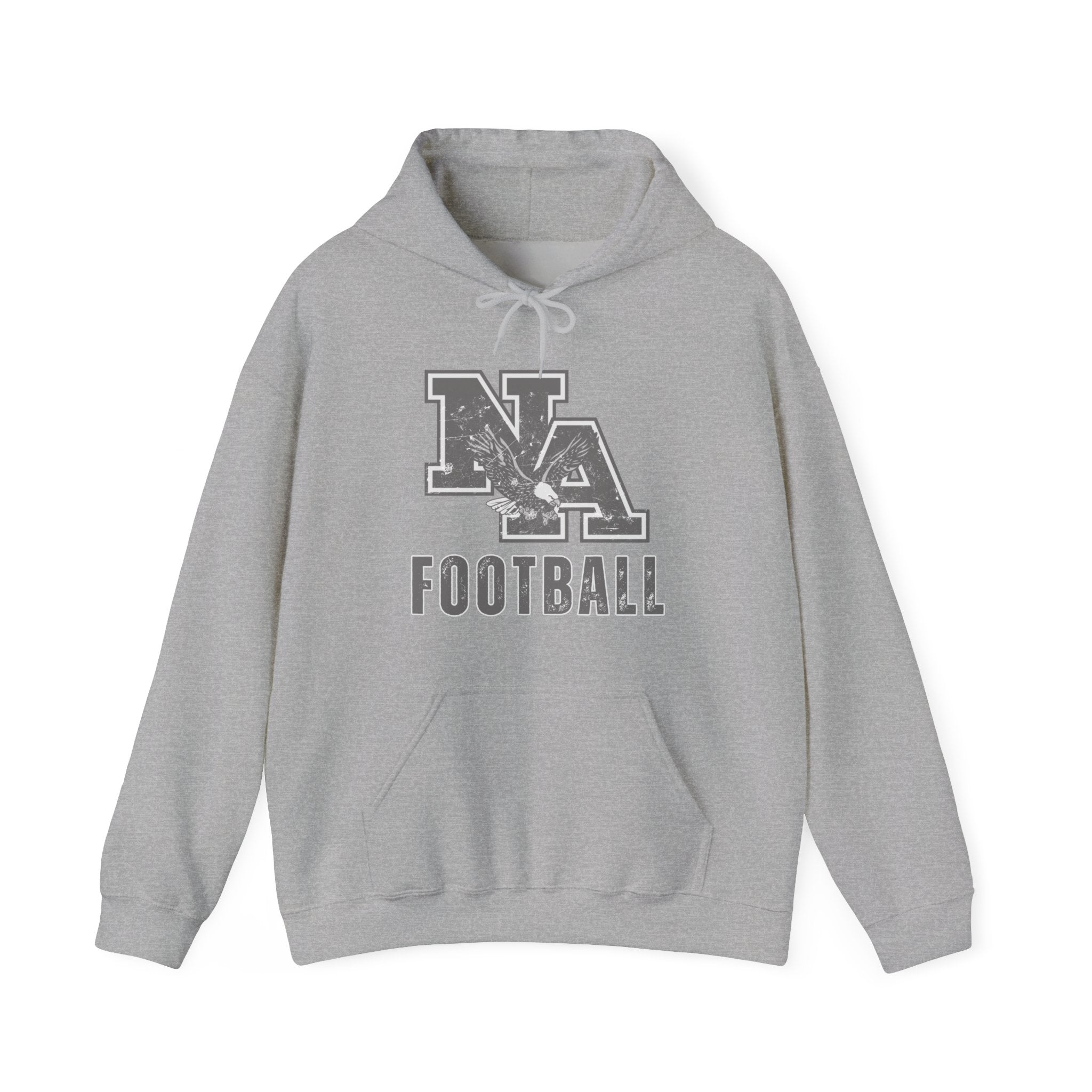 Adult Unisex New Albany Tonal Football Logo Graphic Hoodie