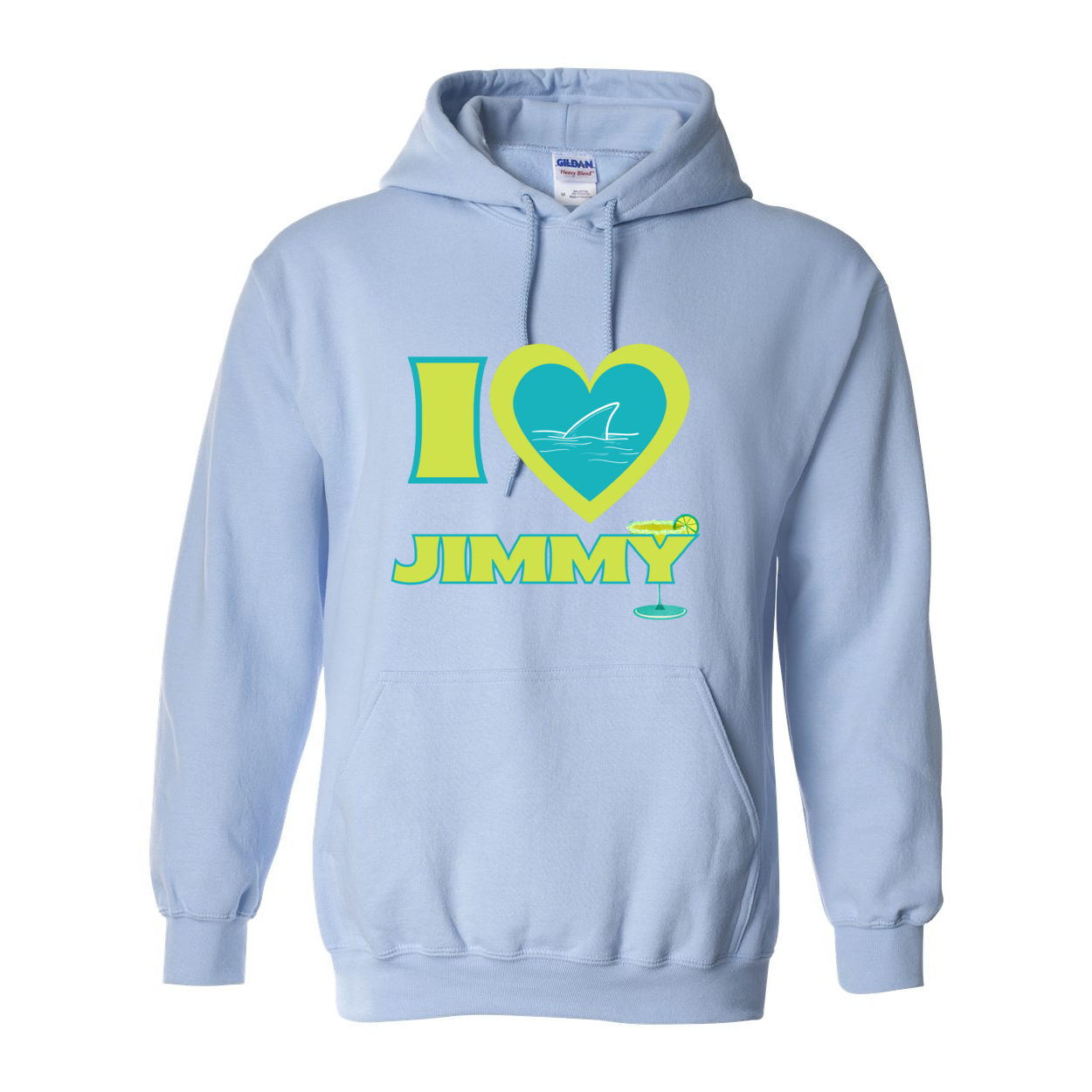 Adult Unisex Heart Jimmy Graphic Hoodie