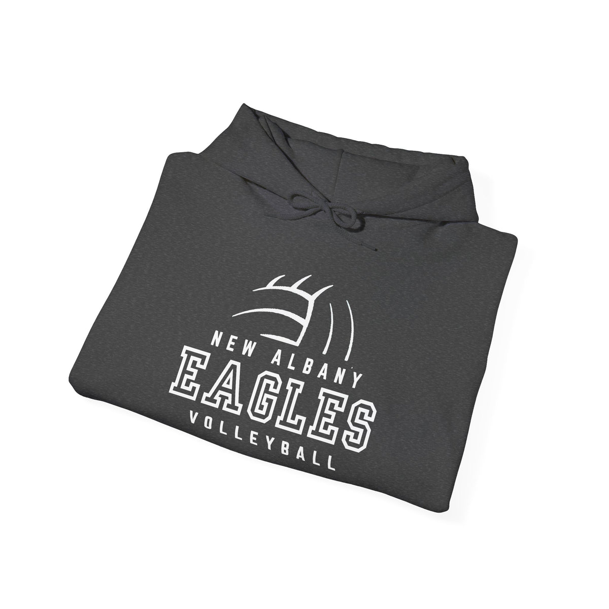 Copy of Adult Unisex New Albany Eagles Victory Volleyball Graphic Hoodie