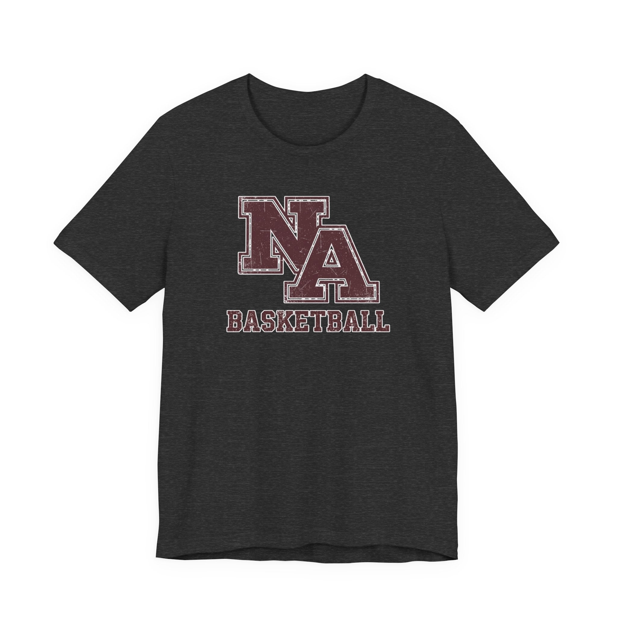 Adult Unisex New Albany Basketball Vintage Vibe Logo Graphic Short Sleeve Soft Tee