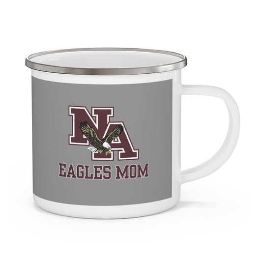 Eagles Mom Classic Logo Enamel Camping Mug - New Albany Eagles