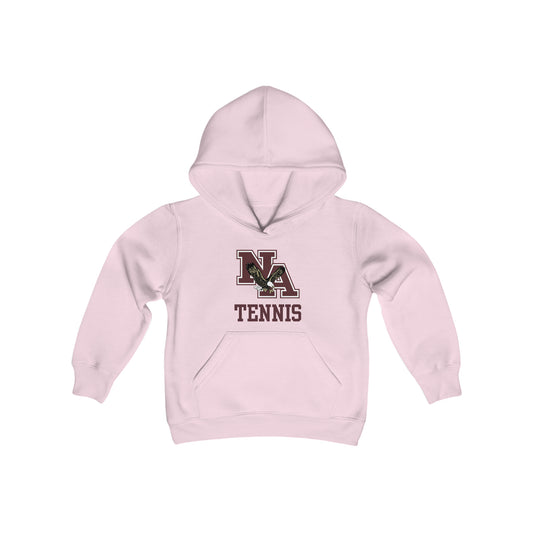 Youth Tennis Classic Logo Graphic Hoodie - New Albany Eagles