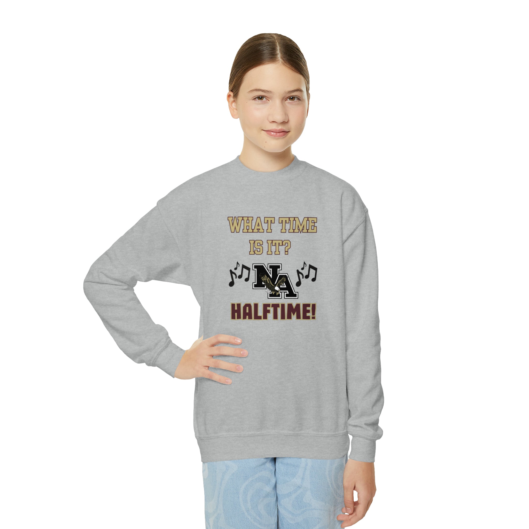 Youth Halftime Band Graphic Sweatshirt - New Albany Eagles