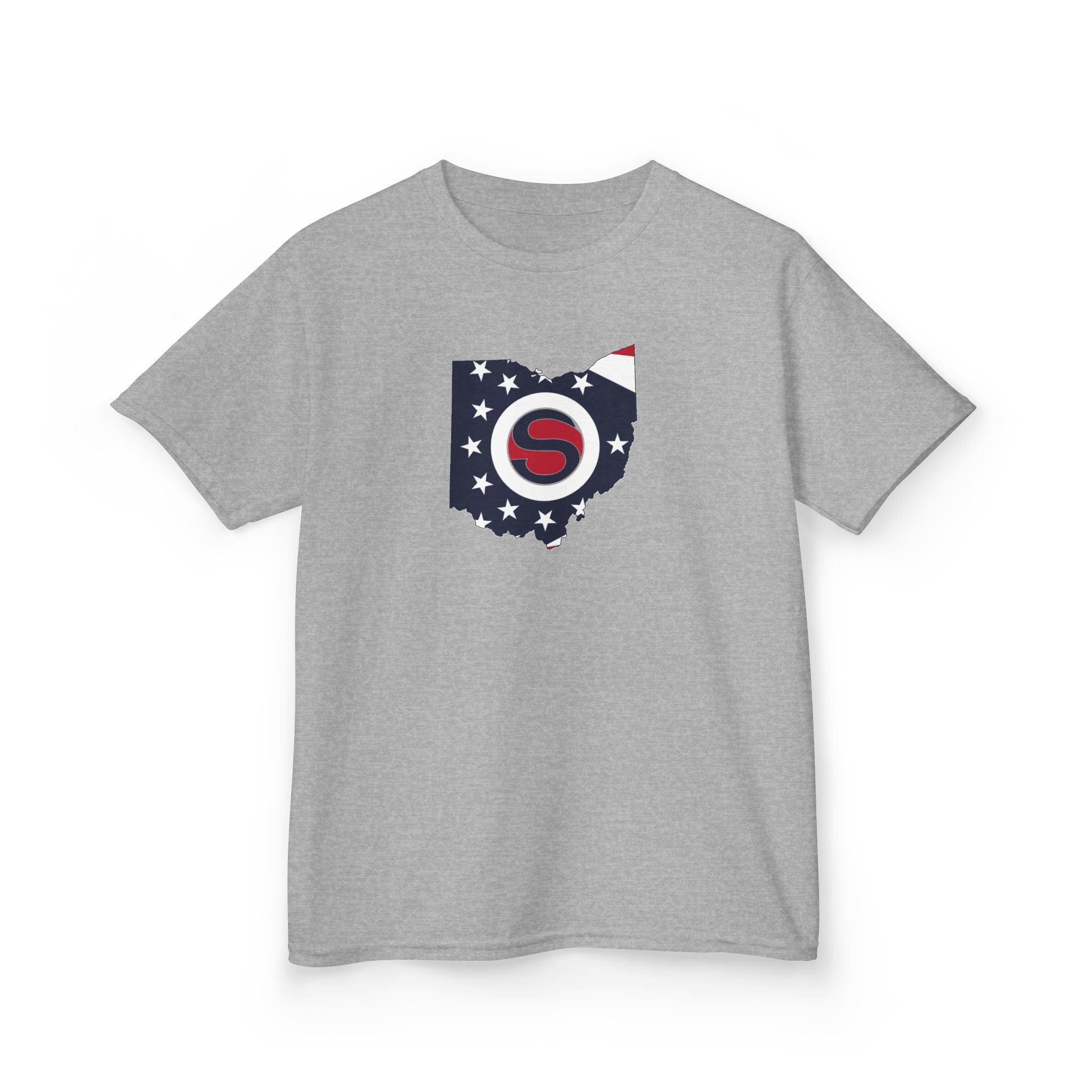 Youth Stingers Softball State Logo Graphic Short Sleeve Gildan Heavy Tee