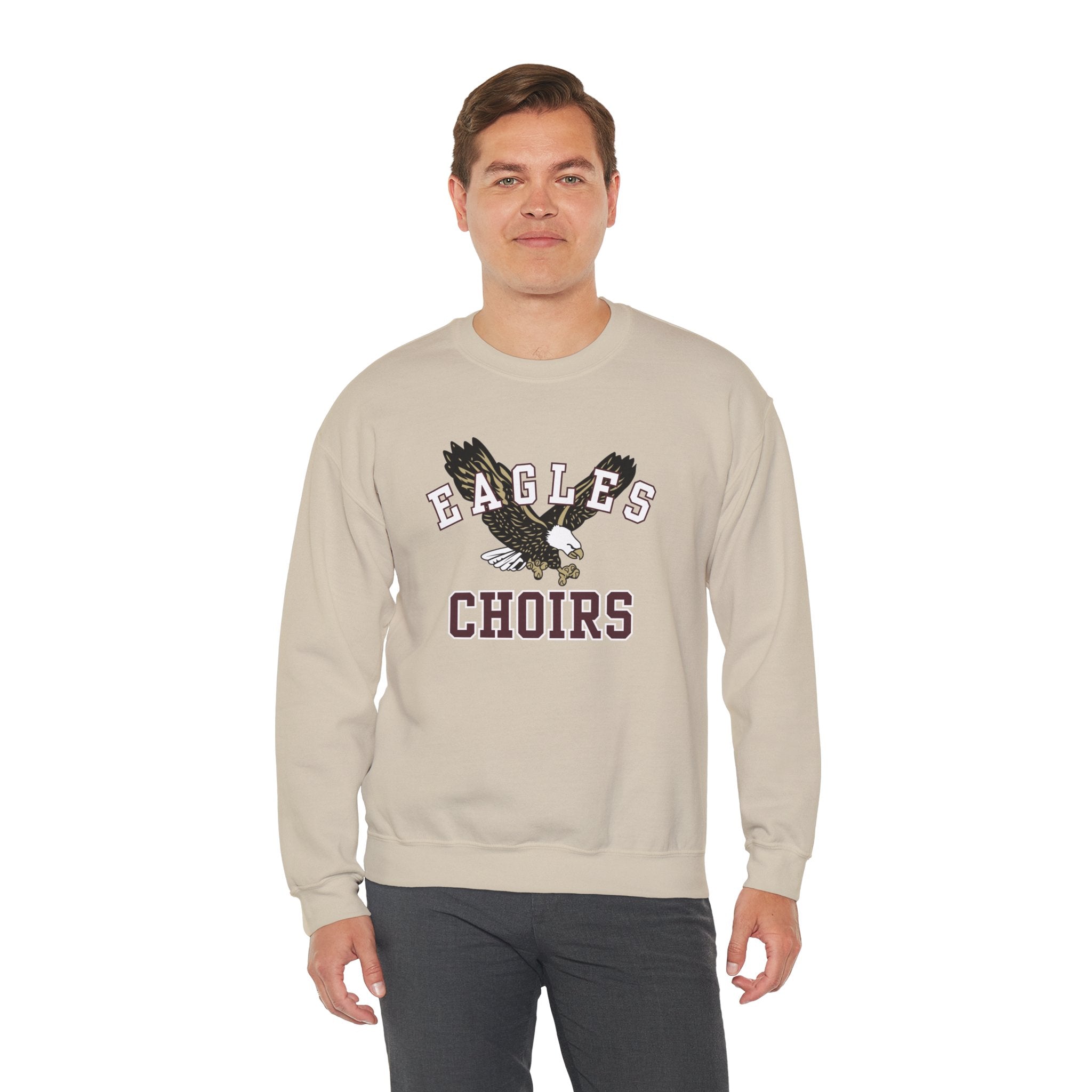 Adult Unisex Flying Choirs Eagle Graphic Sweatshirt