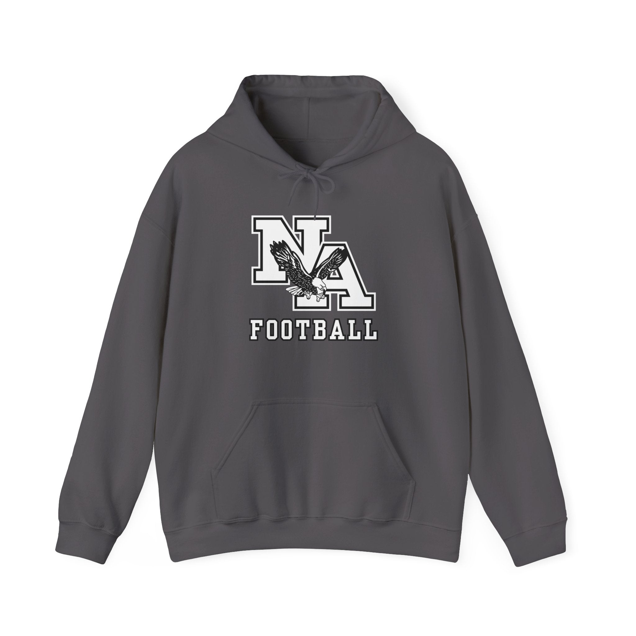 Adult Unisex Classic Logo White Football Graphic Hoodie