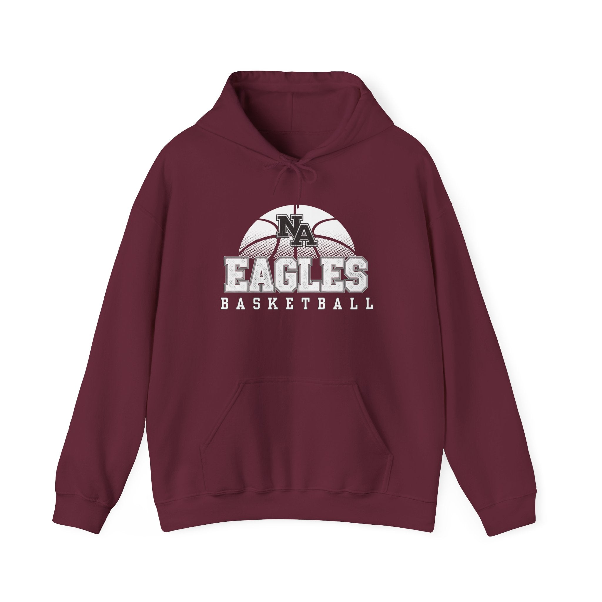Adult Unisex New Albany Eagles Basketball Fast Break Graphic Hoodie