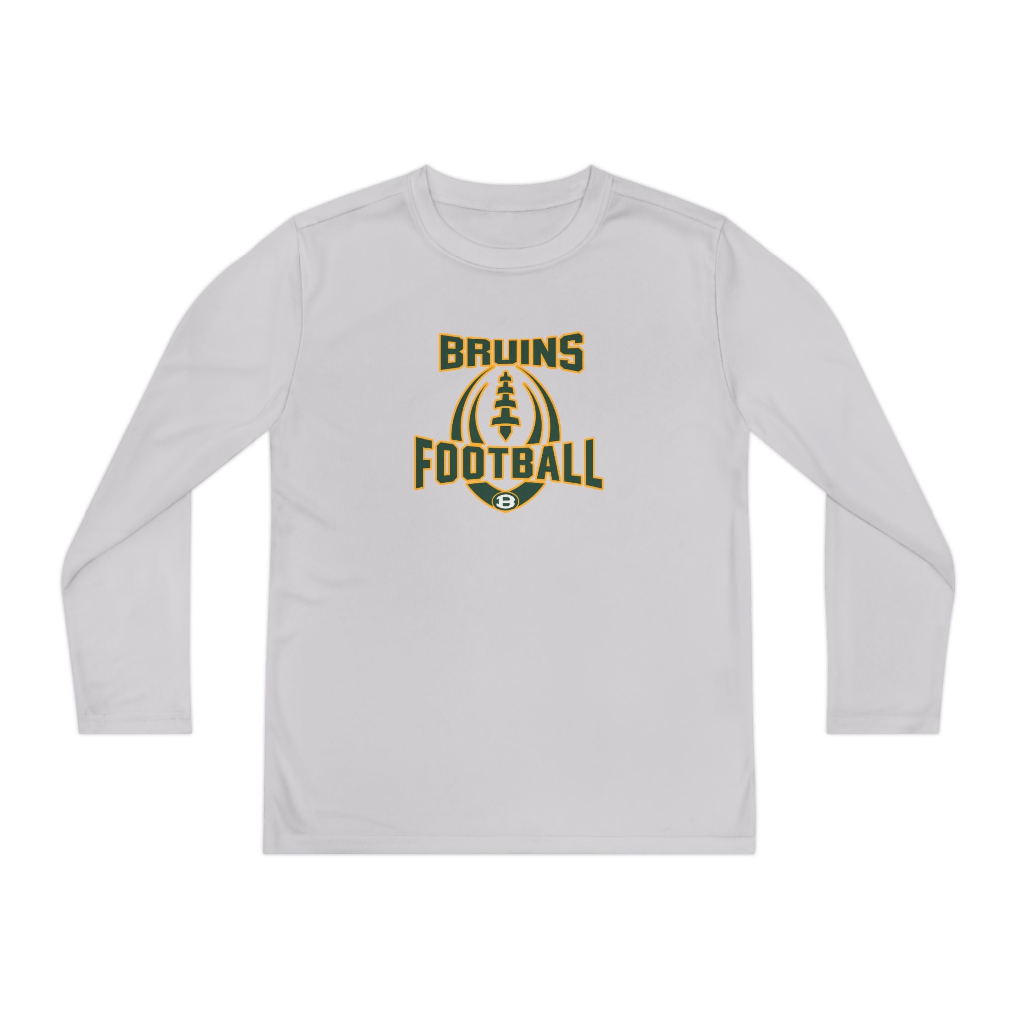 Youth Bruin Ultimate Football Graphic Competitor Performance Long Sleeve Tee