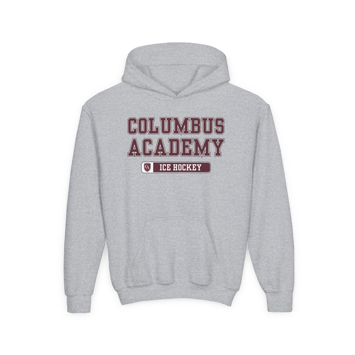 Youth Columbus Academy Ice Hockey Graphic Hoodie