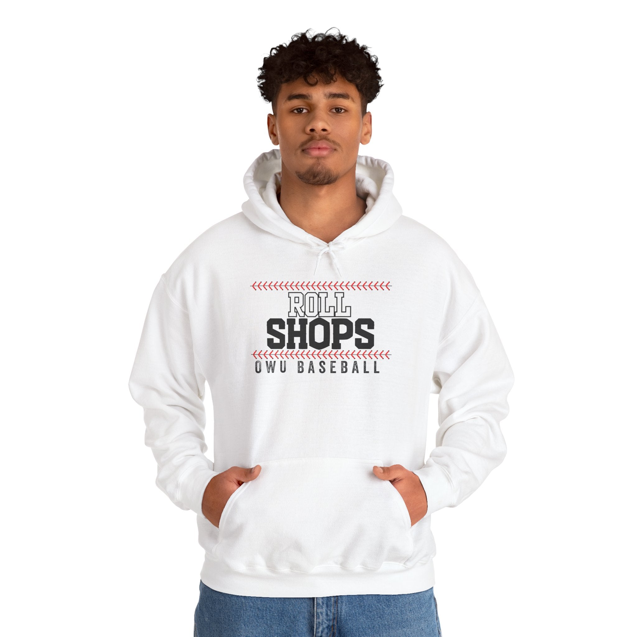 Adult Unisex OWU Roll Shops Baseball Graphic Hoodie