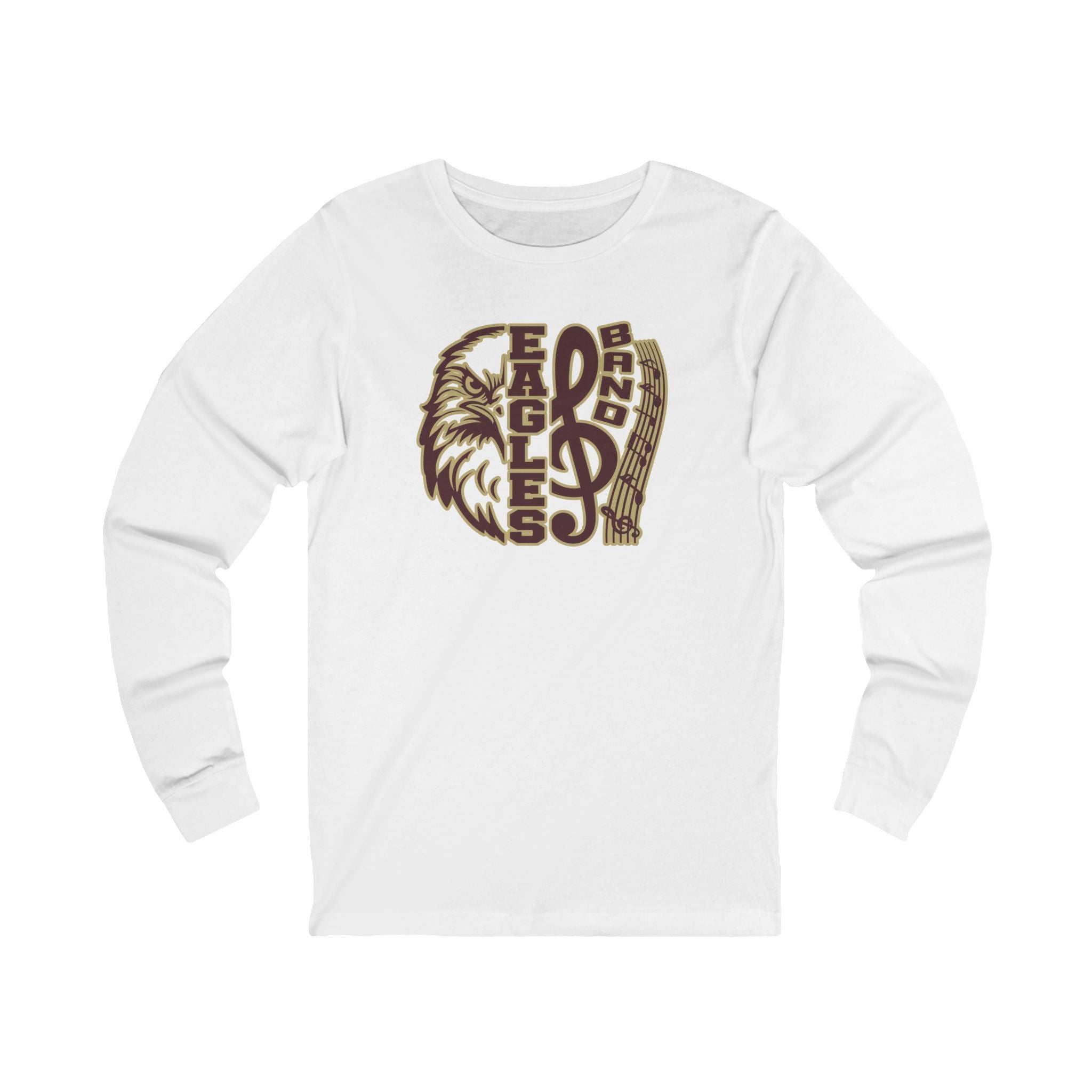 Adult Unisex Epic Band Eagle Graphic Long Sleeve Soft Tee