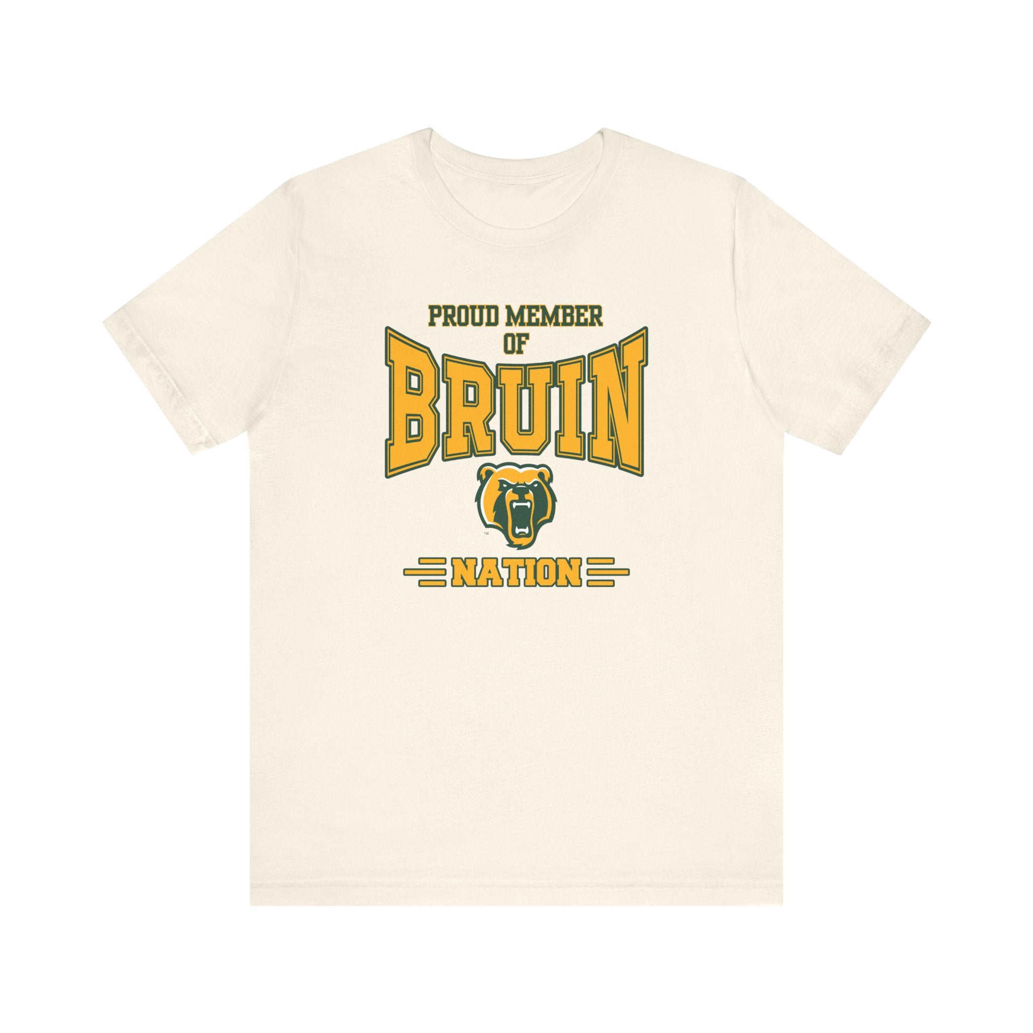Adult Unisex Bruin Nation Graphic Short Sleeve Soft Tee