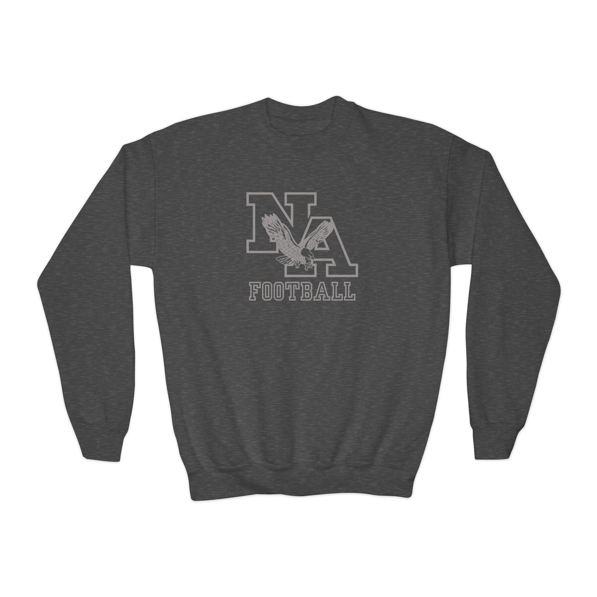 Youth New Albany Tonal Football Logo Graphic Sweatshirt