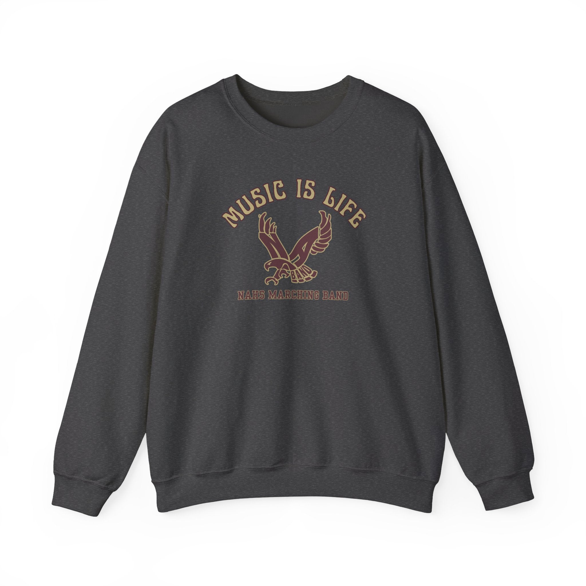 Adult Unisex NAHS Music is Life Graphic Sweatshirt