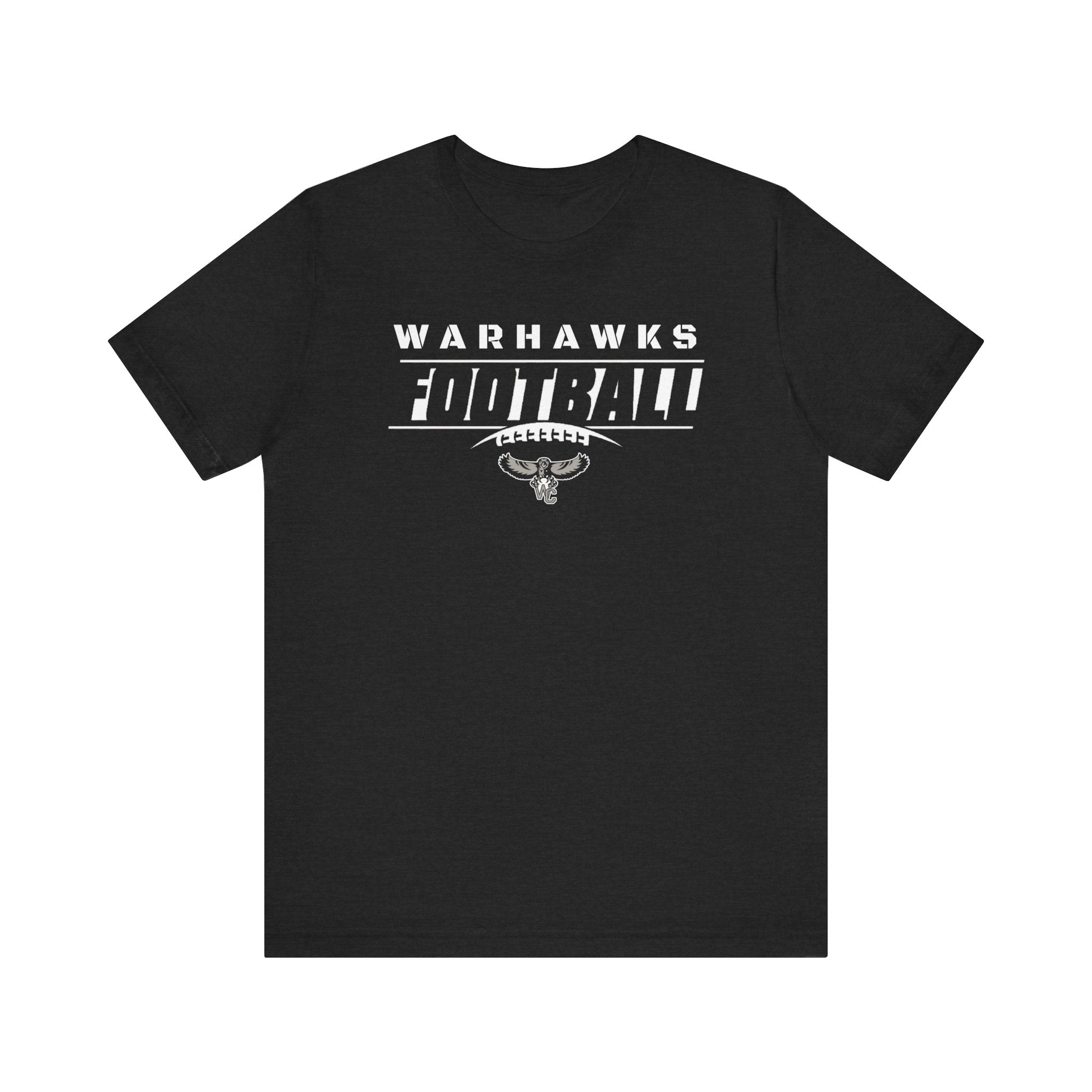 Adult Unisex Warhawks Goal Line GraphicShort Sleeve Soft Tee