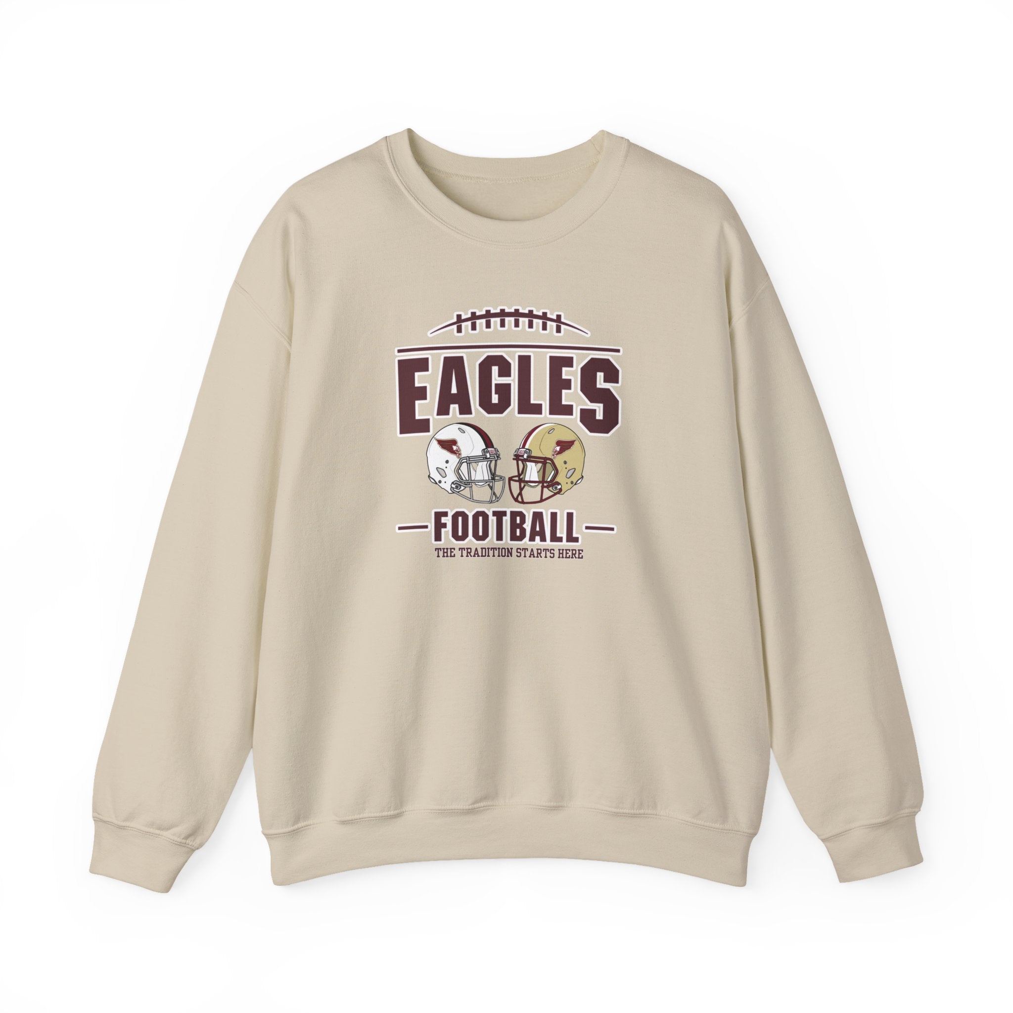 Adult Unisex Eagles Tradition Football Graphic Sweatshirt