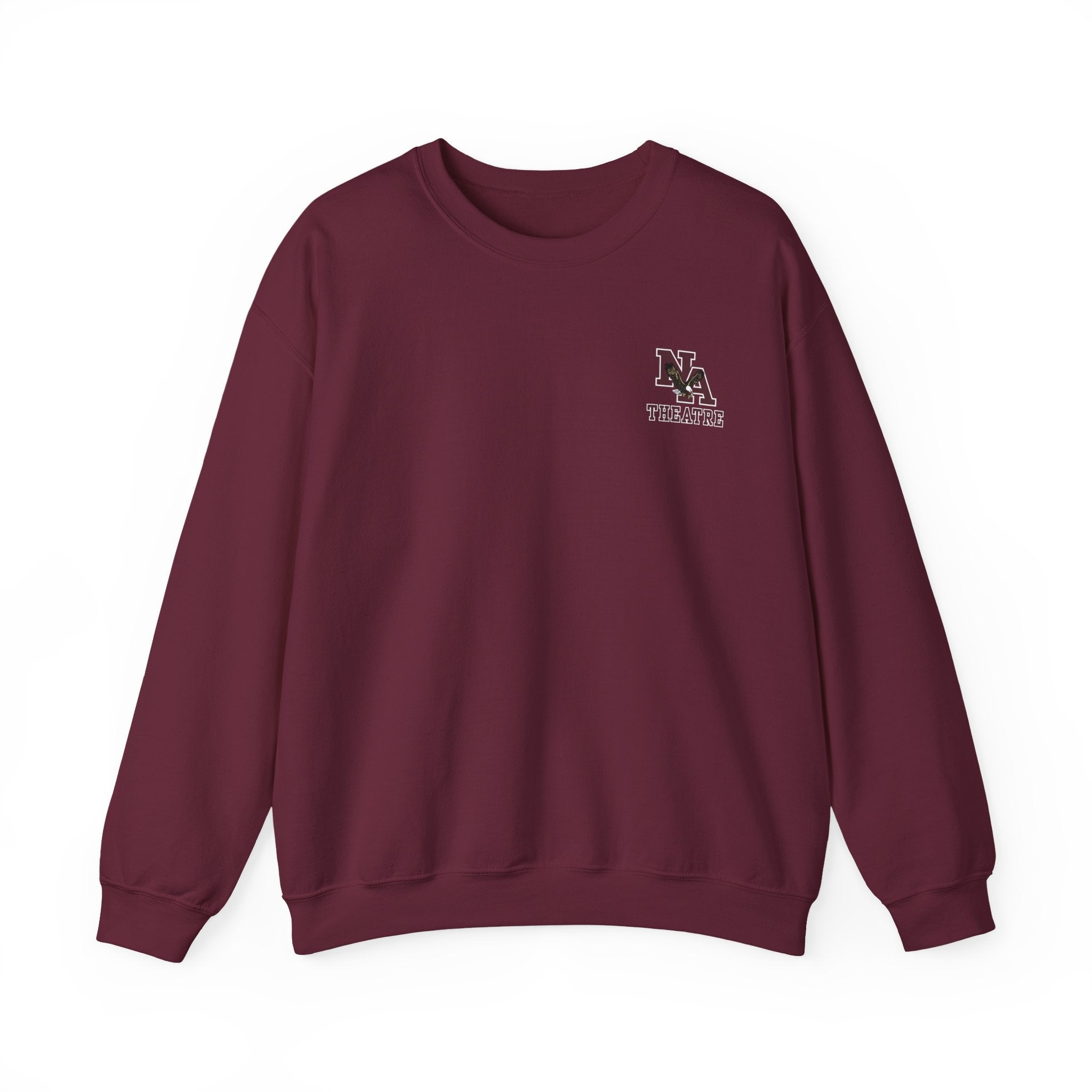 Adult Unisex New Albany Theatre Heart Graphic Sweatshirt