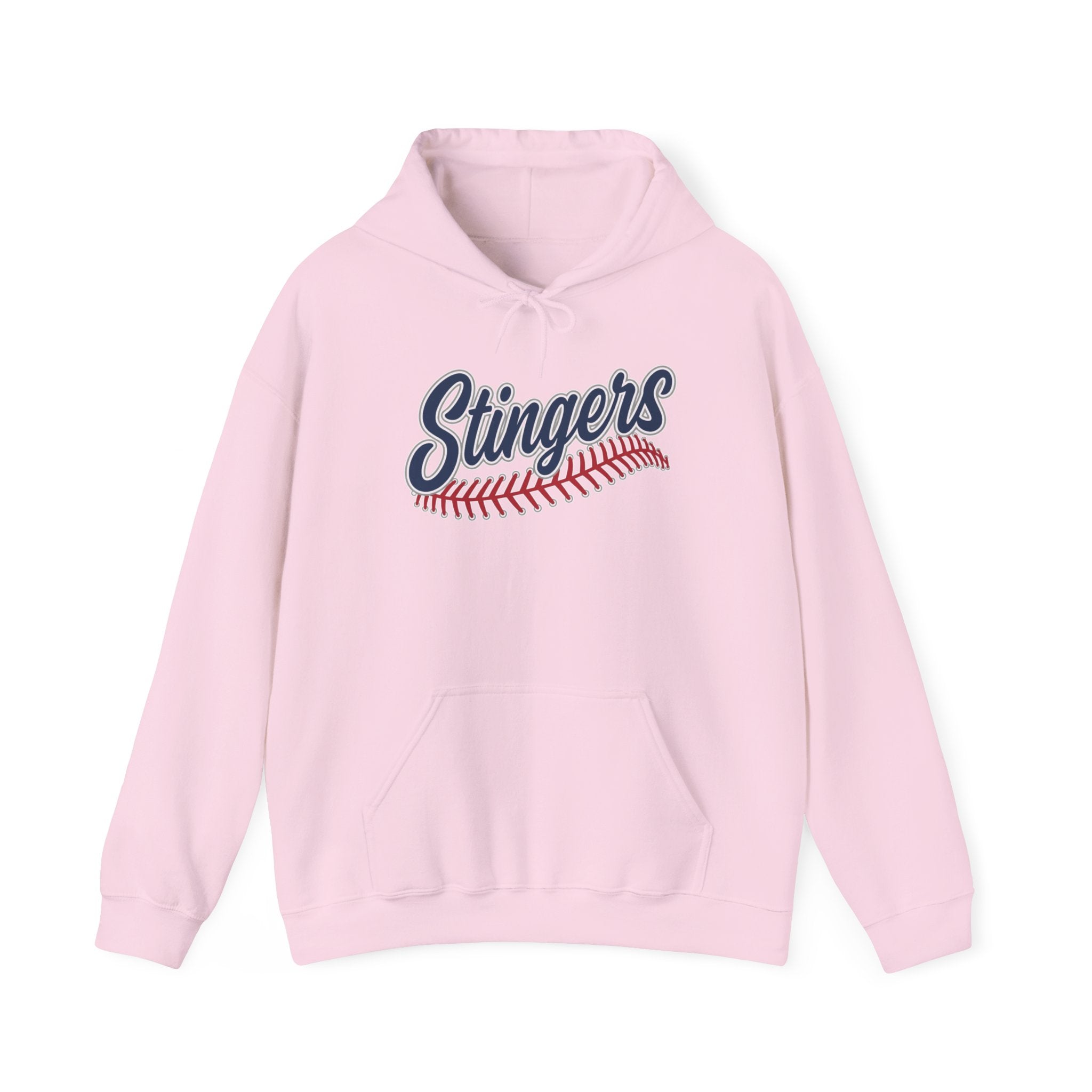 Adult Unisex Stingers Softball Stitches Graphic Hoodie