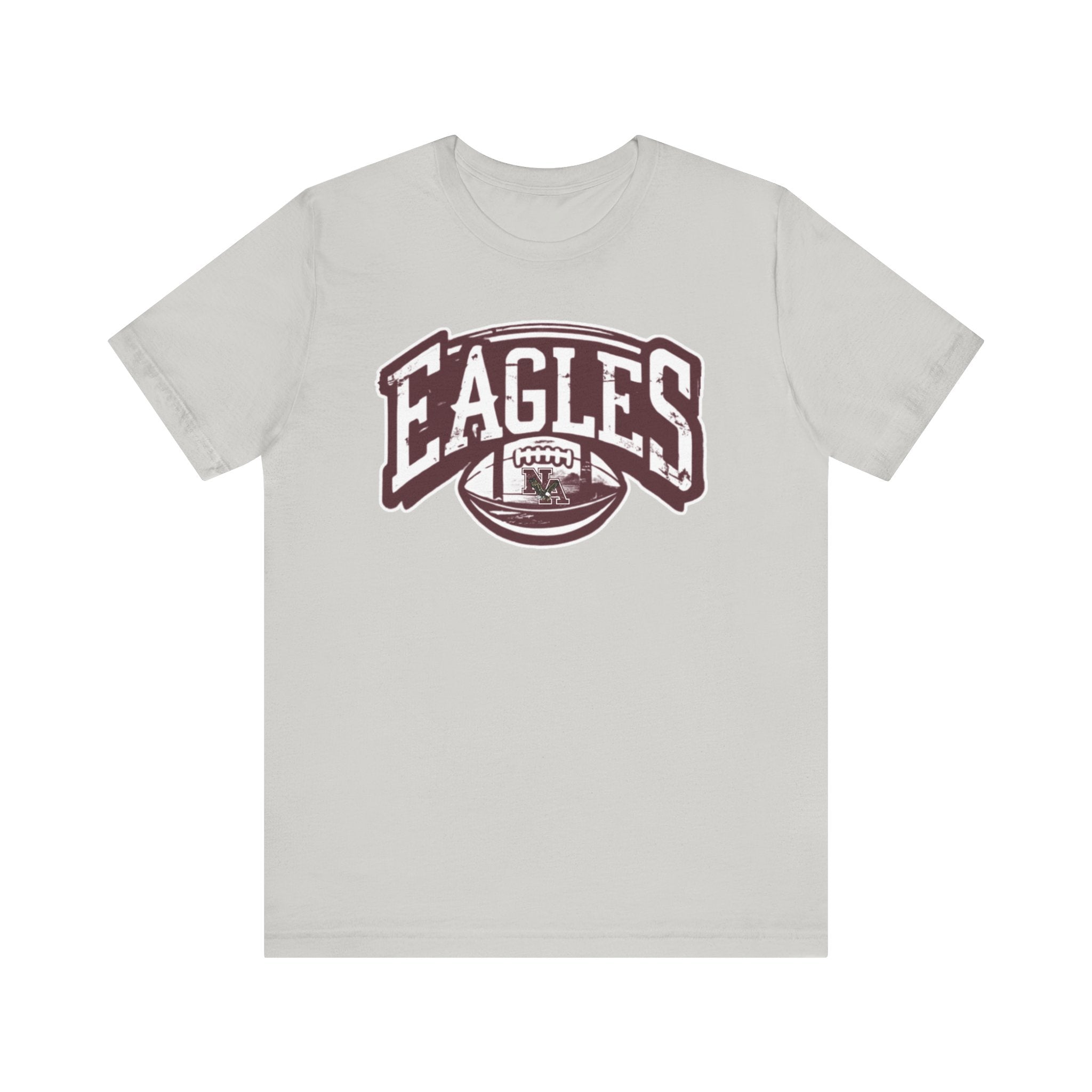 Adult Unisex New Albany Eagles Football Motion Graphic Short Sleeve Soft Tee