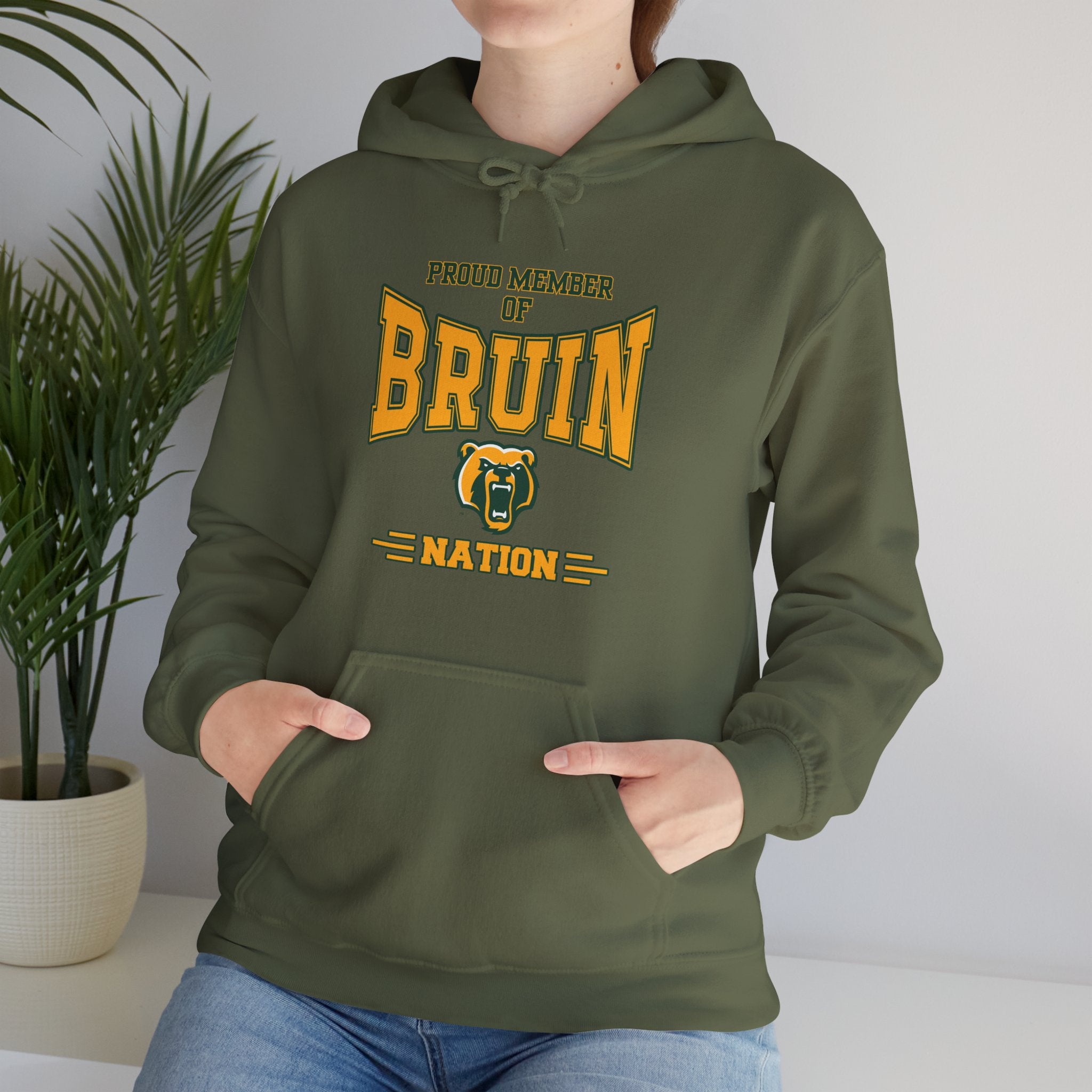 Adult Unisex Bruin Nation Graphic Hoodie