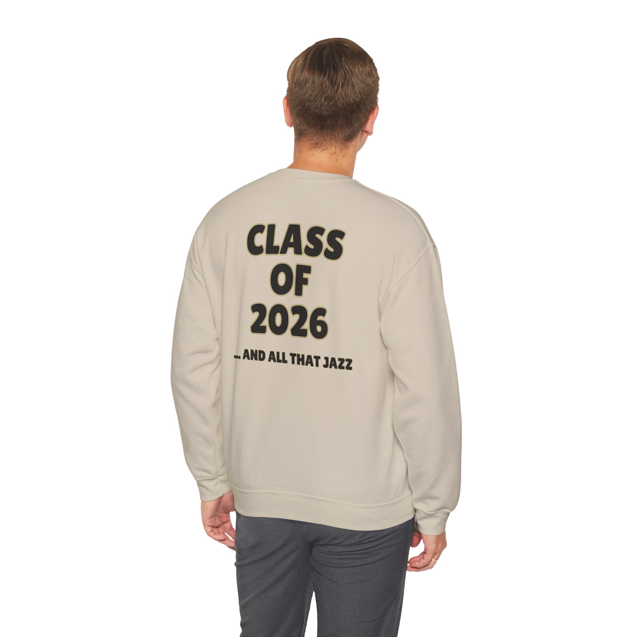 Adult Unisex Senior Theatre Parent And All That Jazz Graphic Sweatshirt