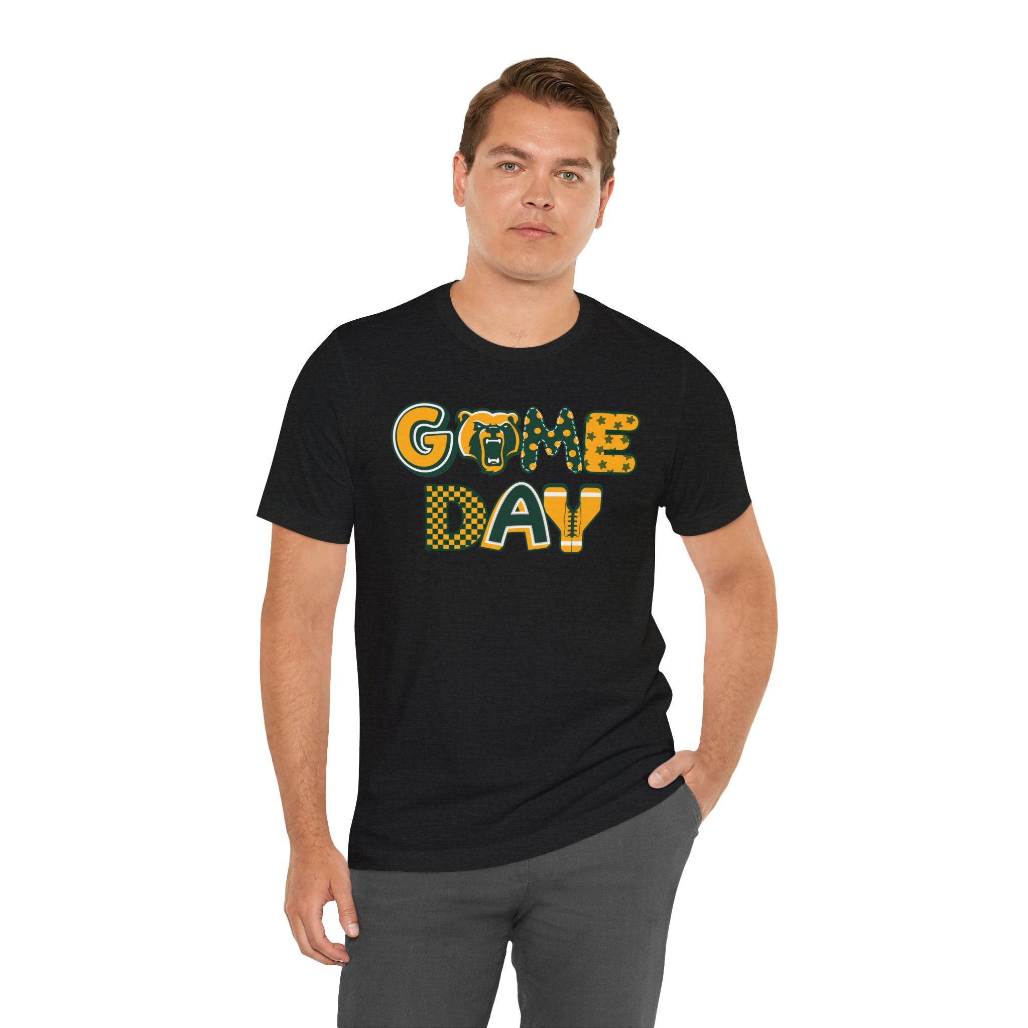 Adult Unisex Bruin Game Day Graphic Short Sleeve Soft Tee