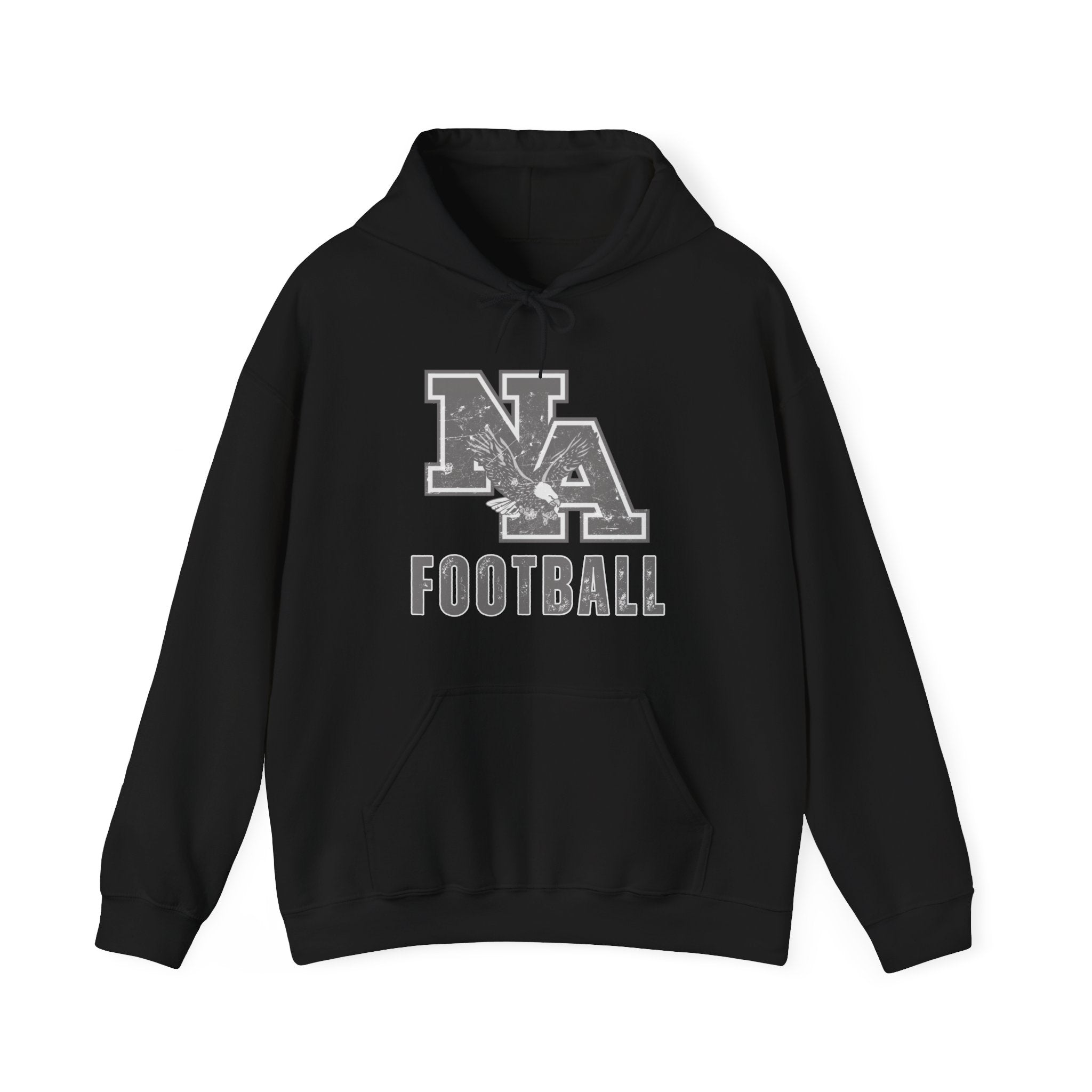 Adult Unisex New Albany Tonal Football Logo Graphic Hoodie