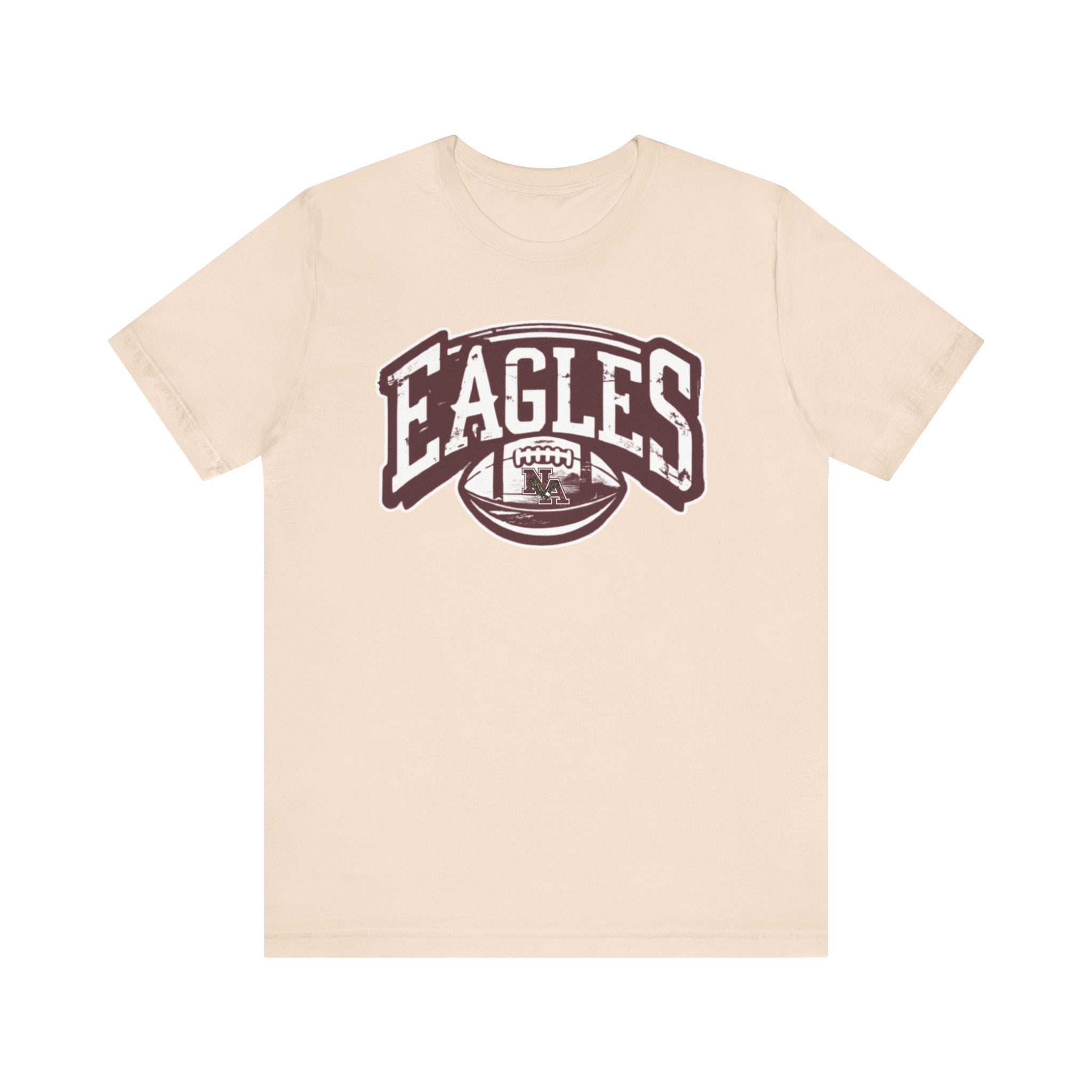 Adult Unisex New Albany Eagles Football Motion Graphic Short Sleeve Soft Tee