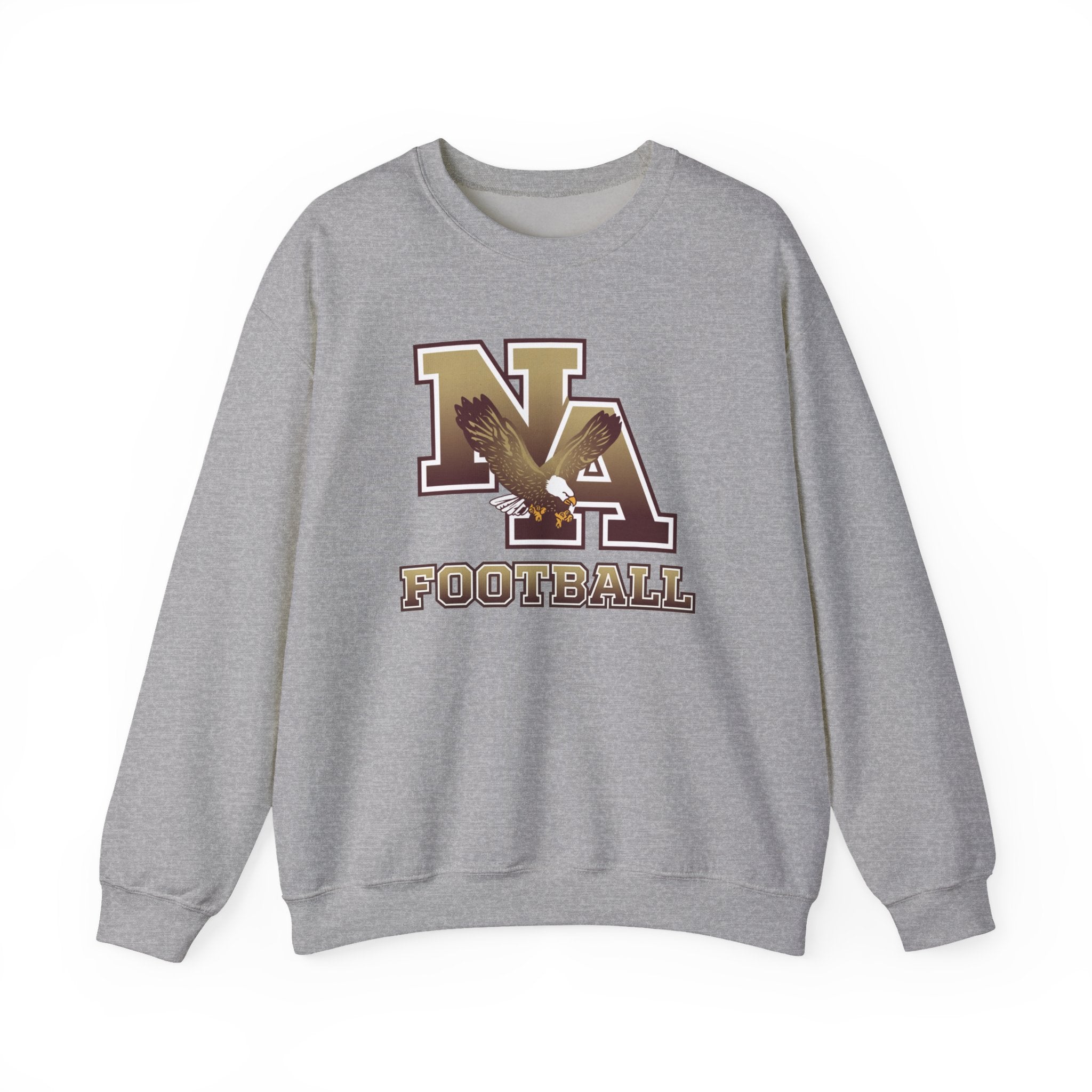 Adult Unisex New Albany Ombre Eagle Logo Graphic Sweatshirt