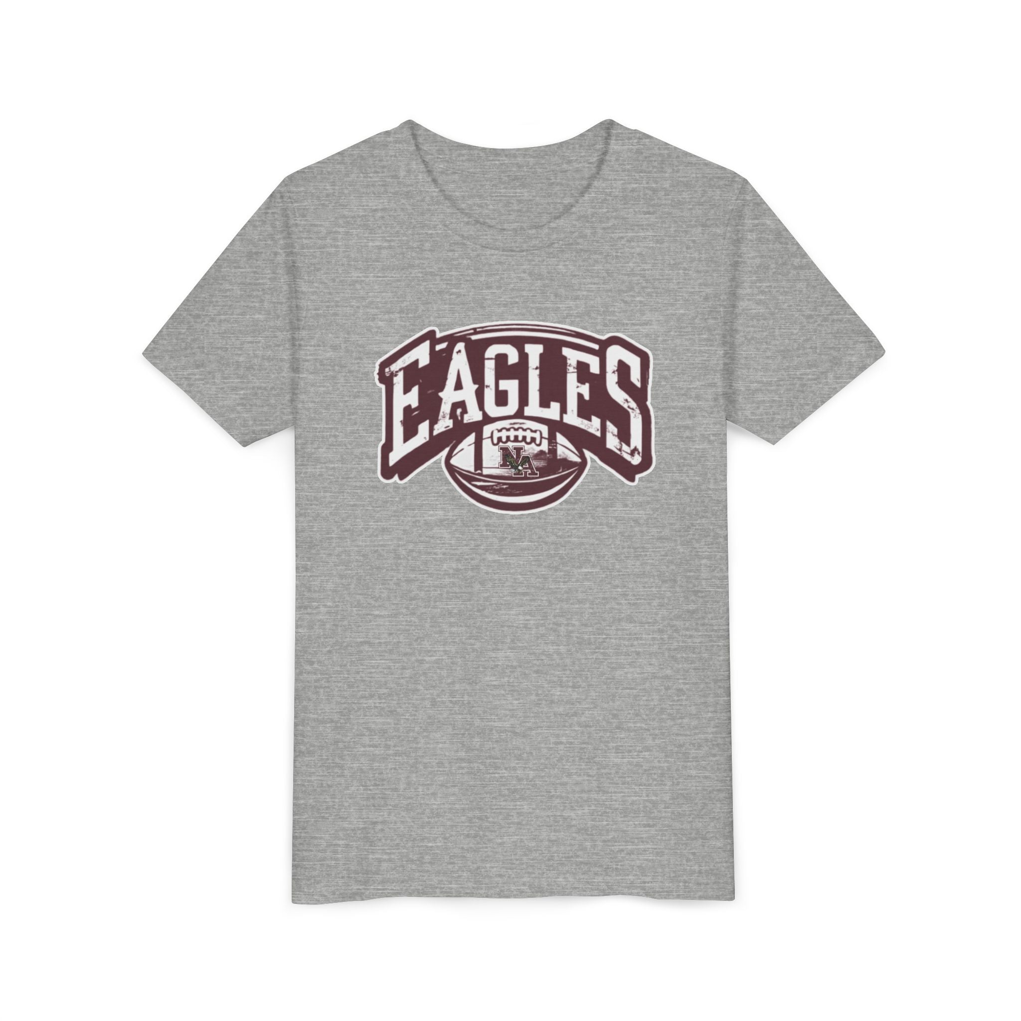 Youth New Albany Eagles Football Motion Graphic Short Sleeve Soft Tee