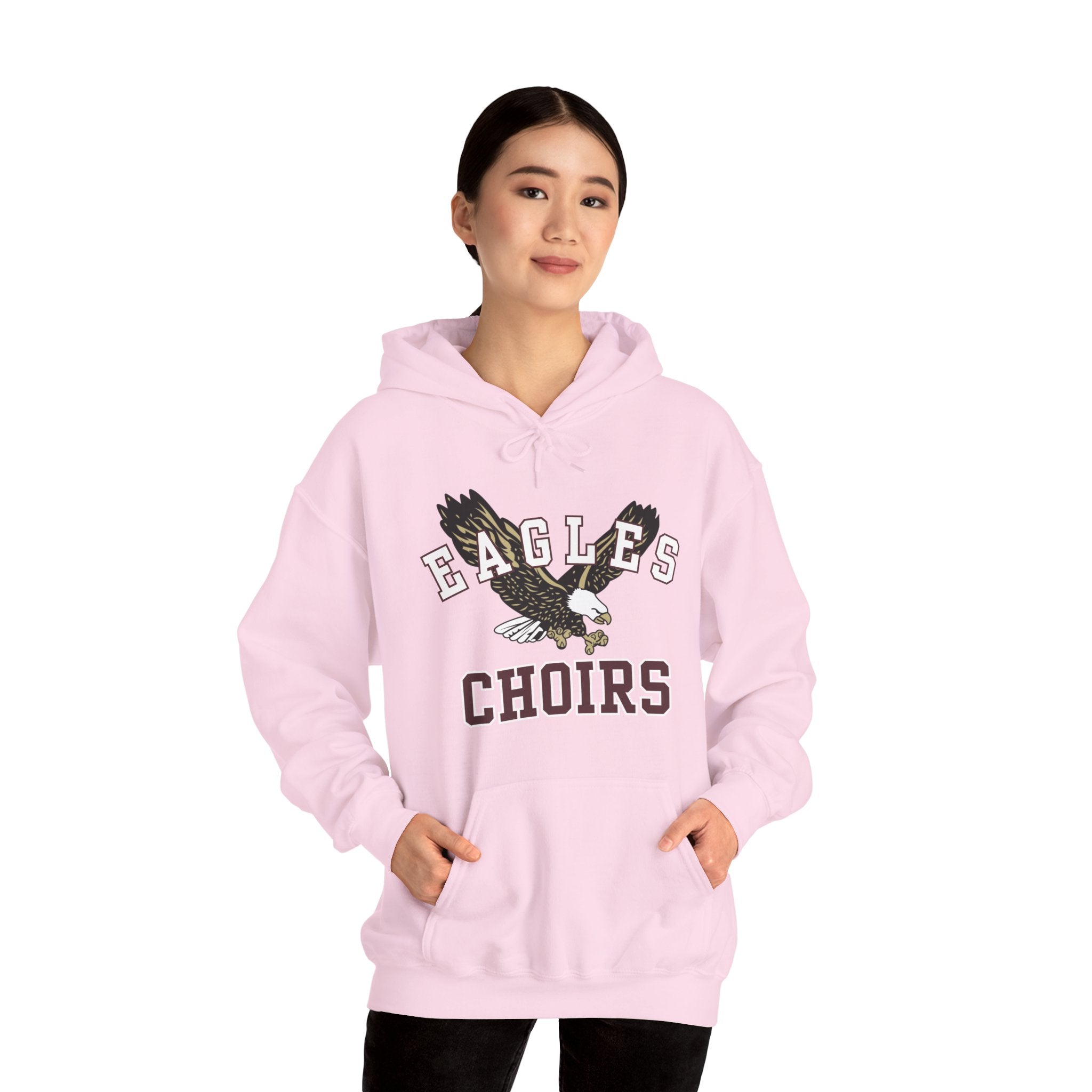 Adult Unisex Flying Choirs Eagle Graphic Hoodie