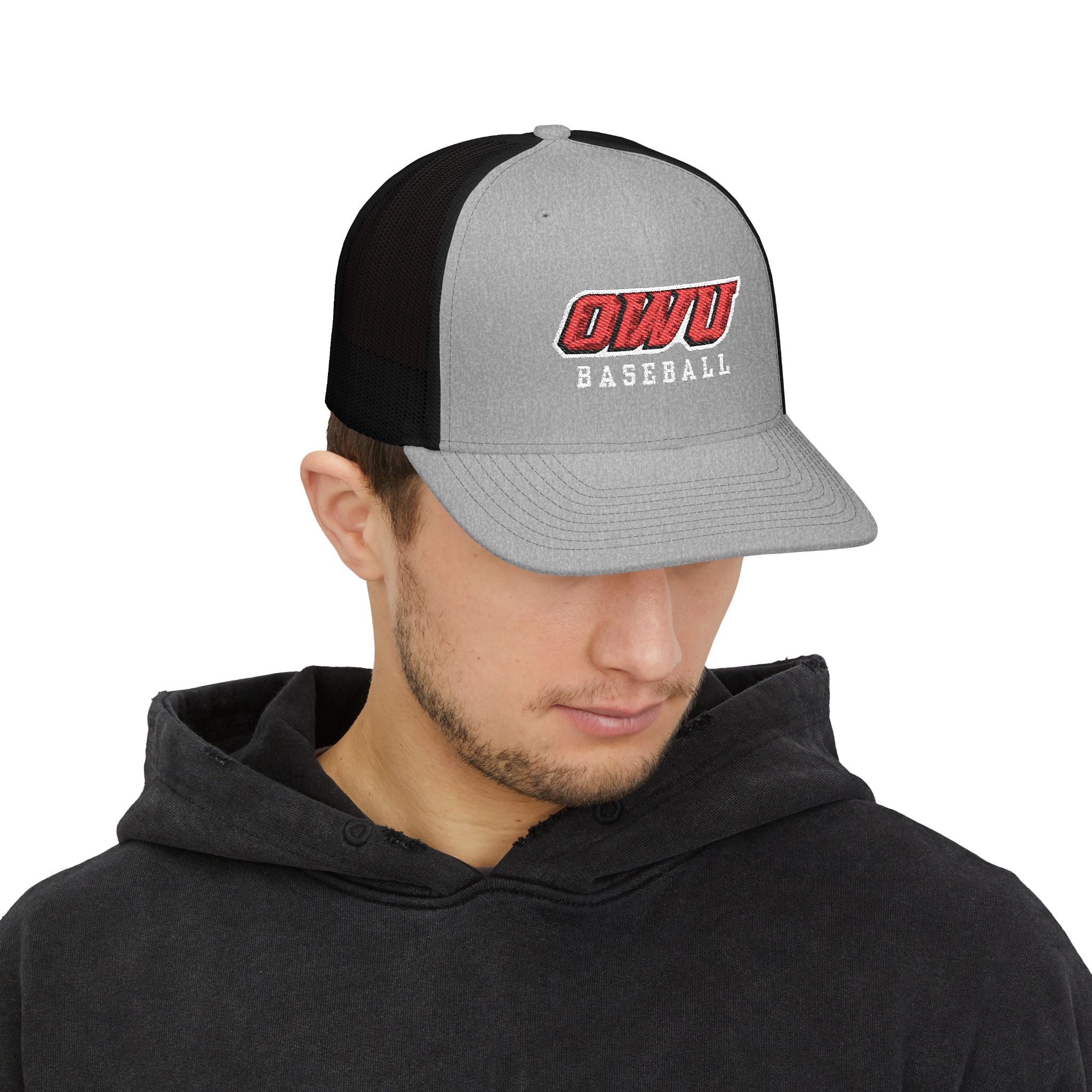 Adult Unisex OWU Baseball Embroidered Richardson 112 Snapback Trucker Hat