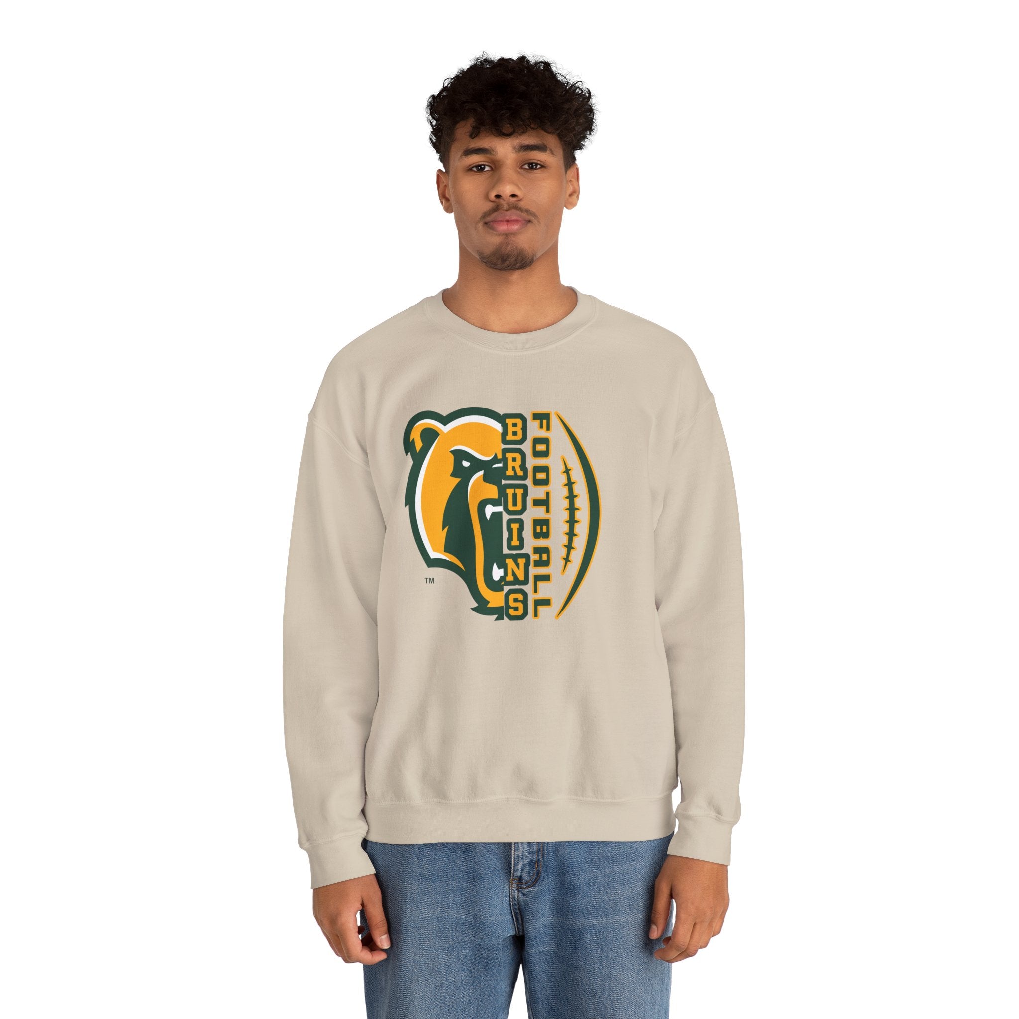 Adult Unisex Epic Bruin Football Graphic Sweatshirt