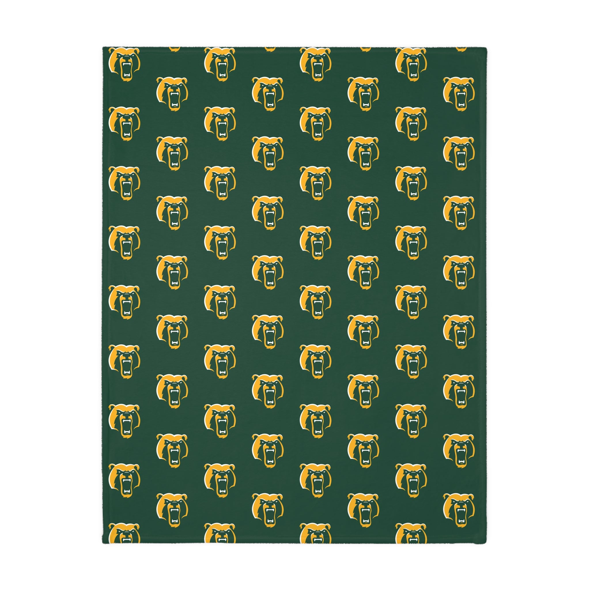 Bruin Nation Graphic Super Soft Velveteen Microfiber Blanket (Two-sided print)