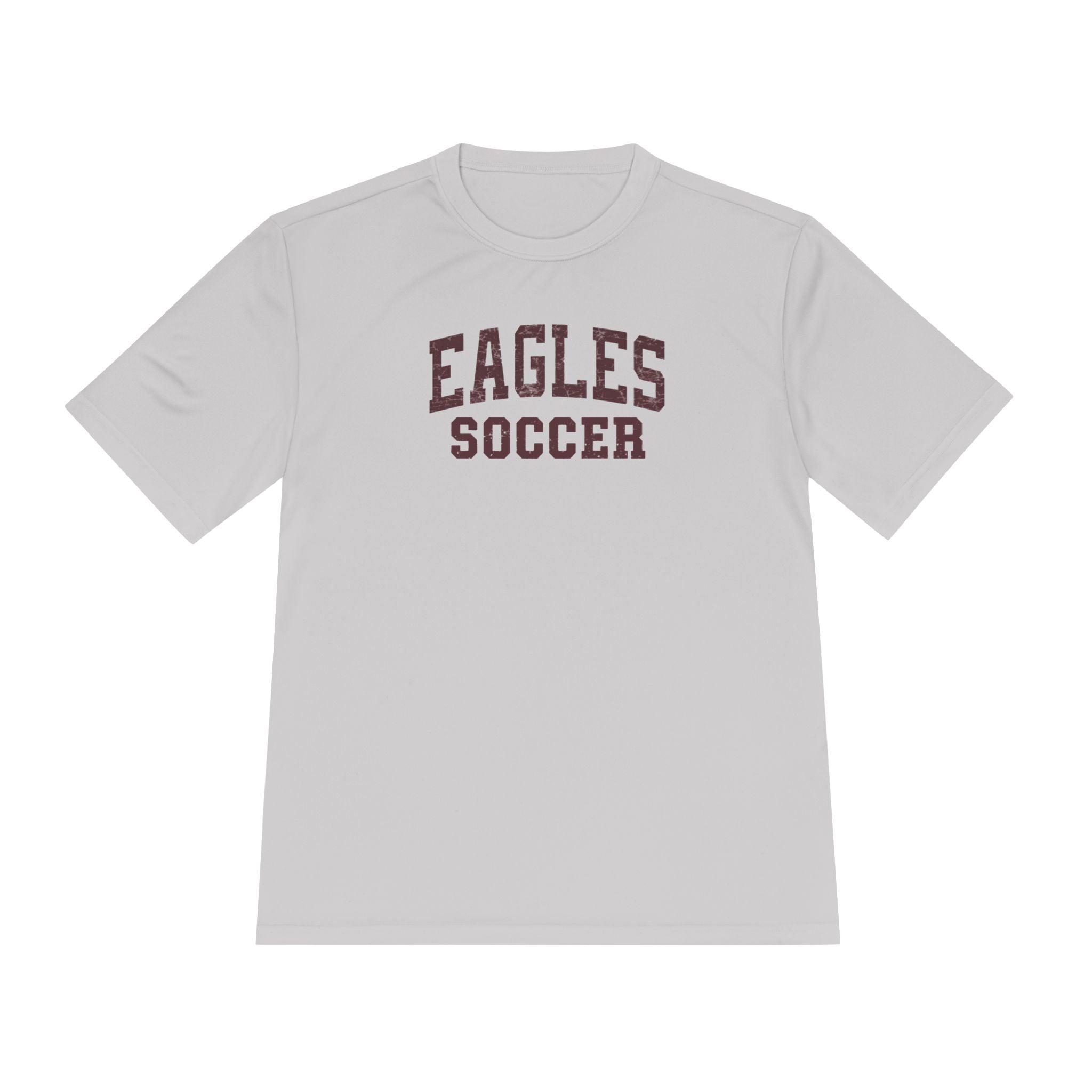 Adult Unisex New Albany Eagles Soccer Vintage Distressed Graphic Sport-Tek Competitor Performance Tee