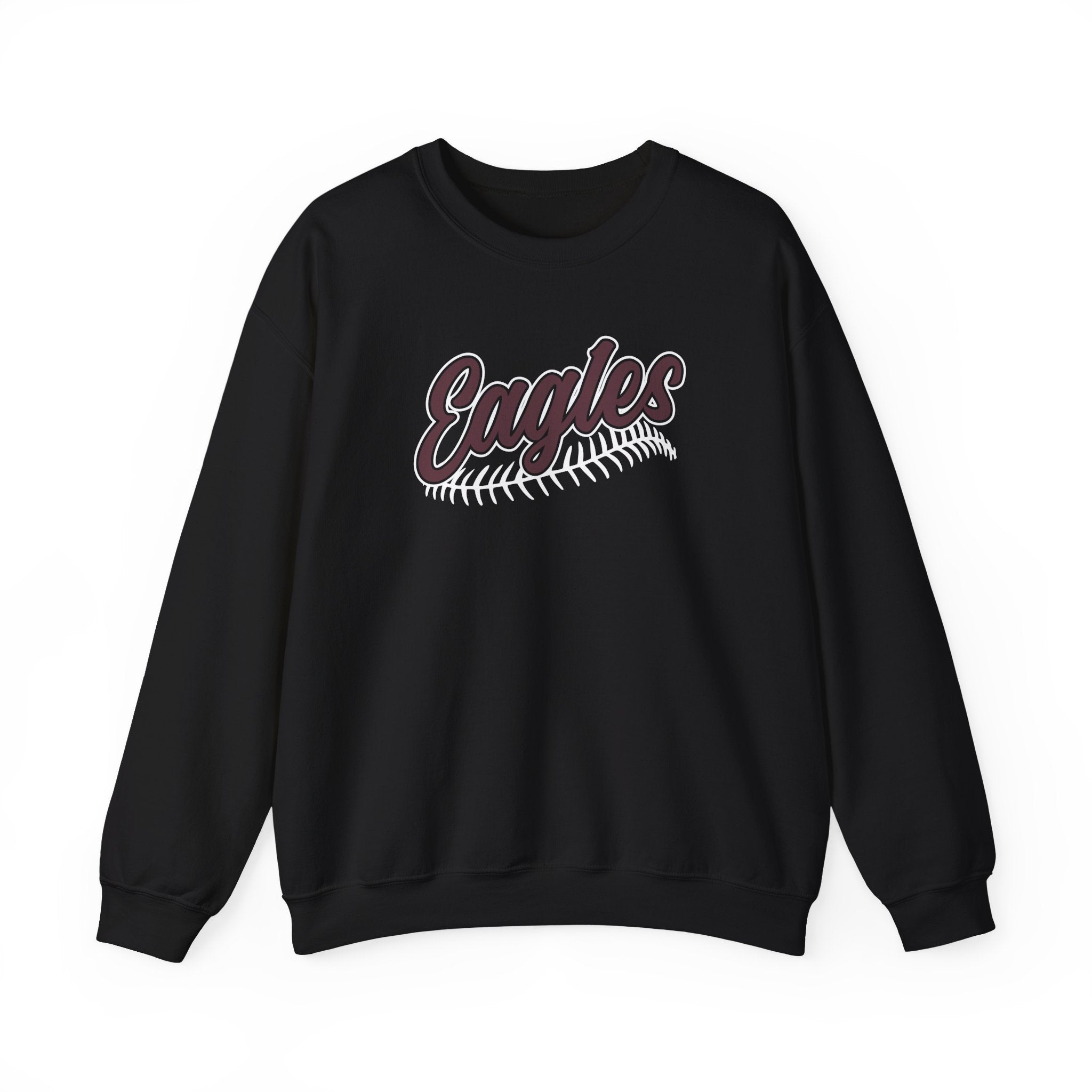 Adult Unisex New Albany Script Stitch Eagles Graphic Sweatshirt