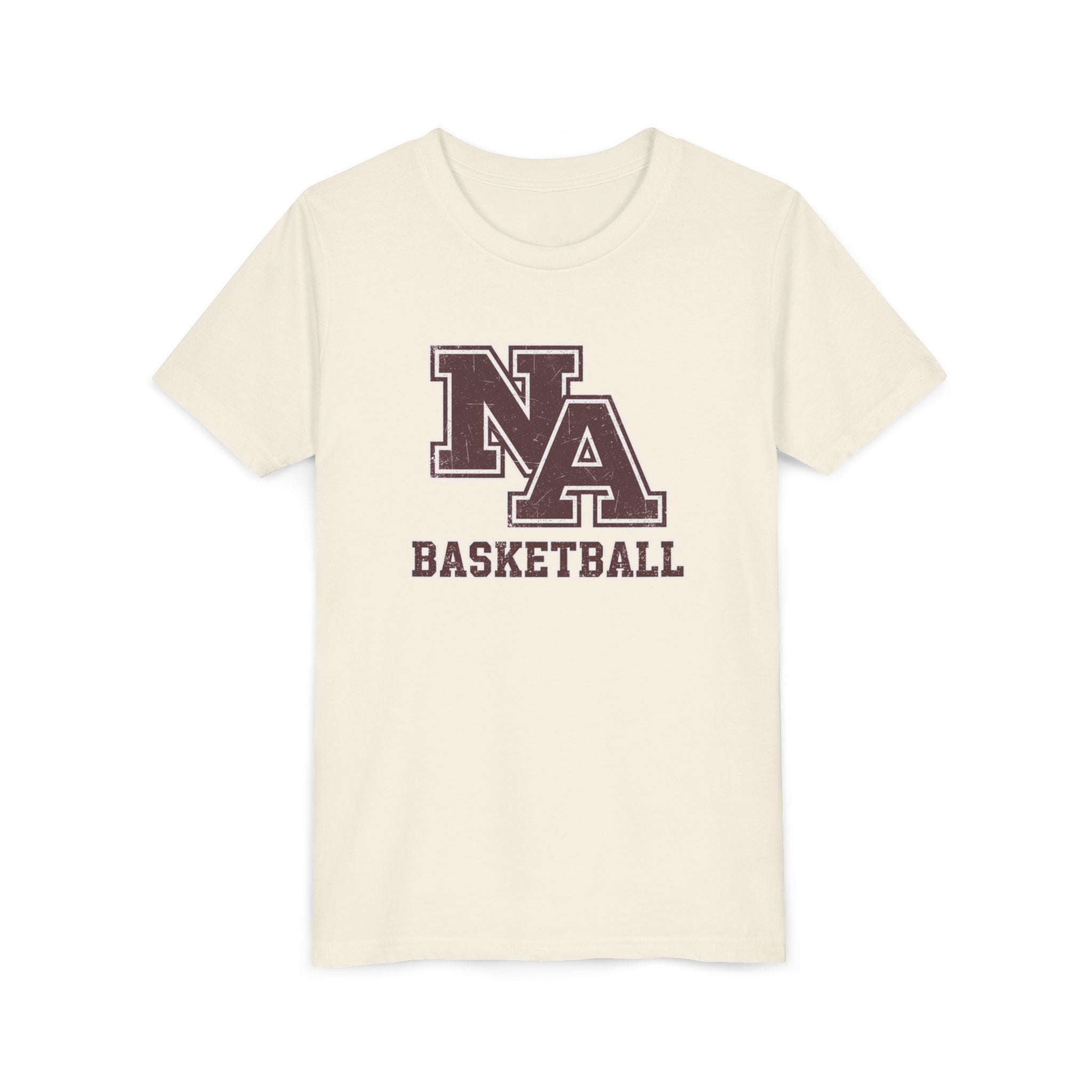 Youth New Albany Basketball Vintage Vibe Logo Graphic Short Sleeve Soft Tee