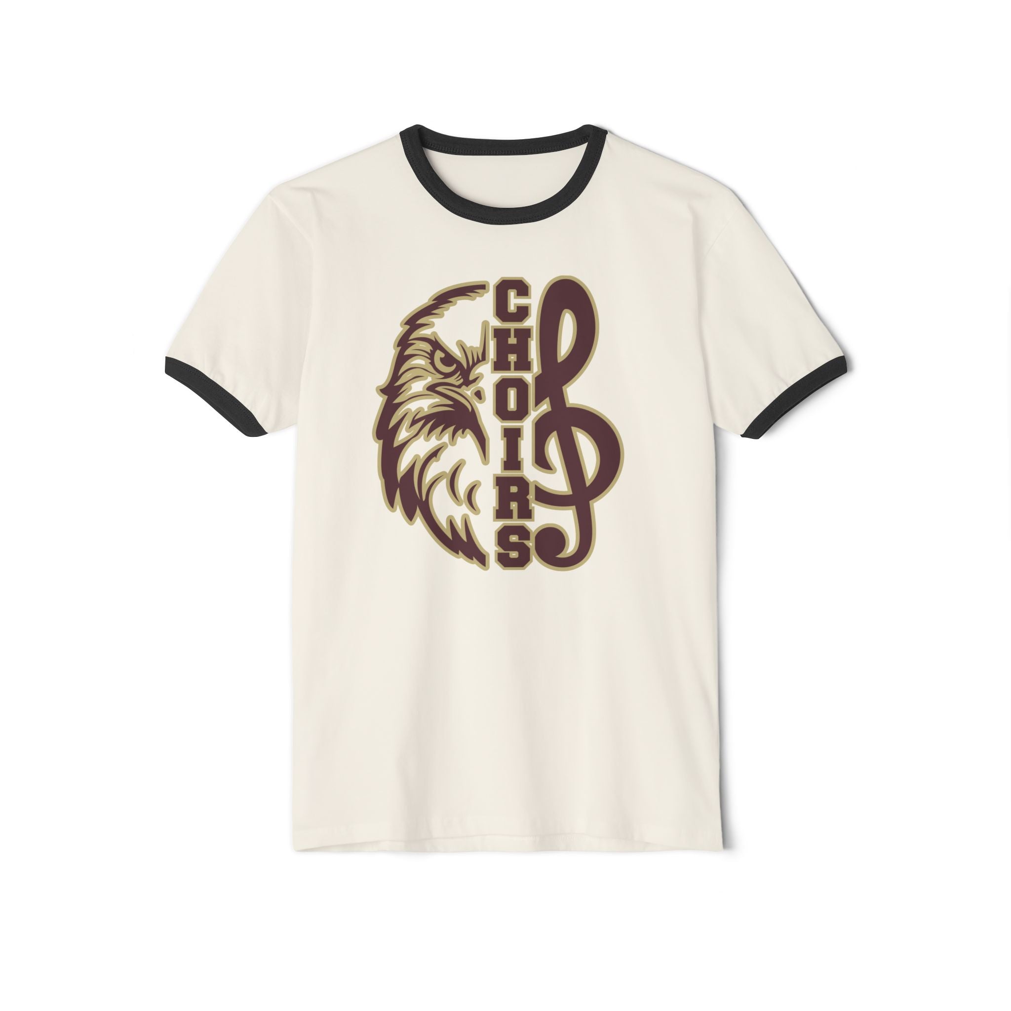 Adult Unisex Epic Eagle Choirs Graphic Short Sleeve Ringer Tee