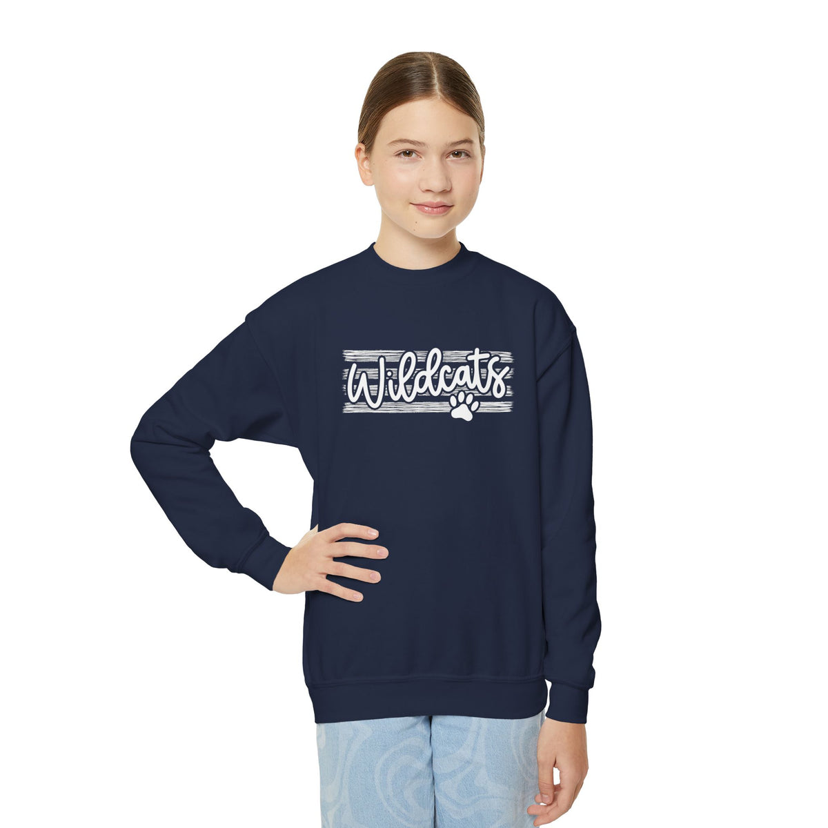Youth Overbrook Elementary Wildcats Spirit Graphic Sweatshirt