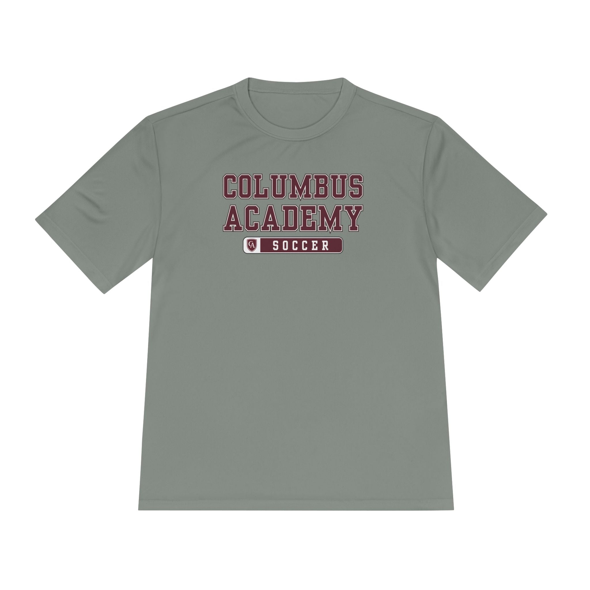 Adult Unisex Columbus Academy Soccer Graphic Sport-Tek Competitor Performance Tee
