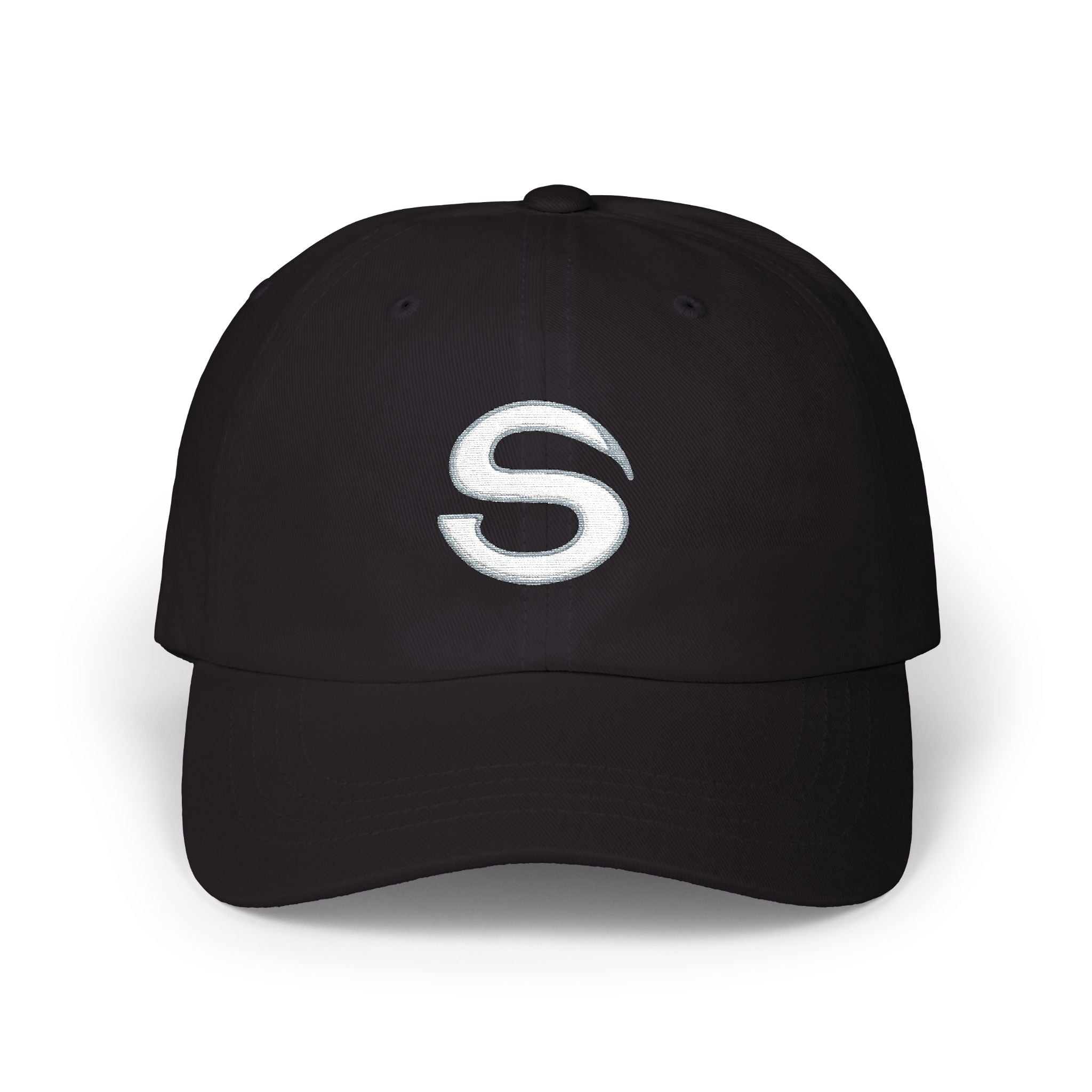Adult Unisex Stingers White S Embroidered Logo Dad Cap