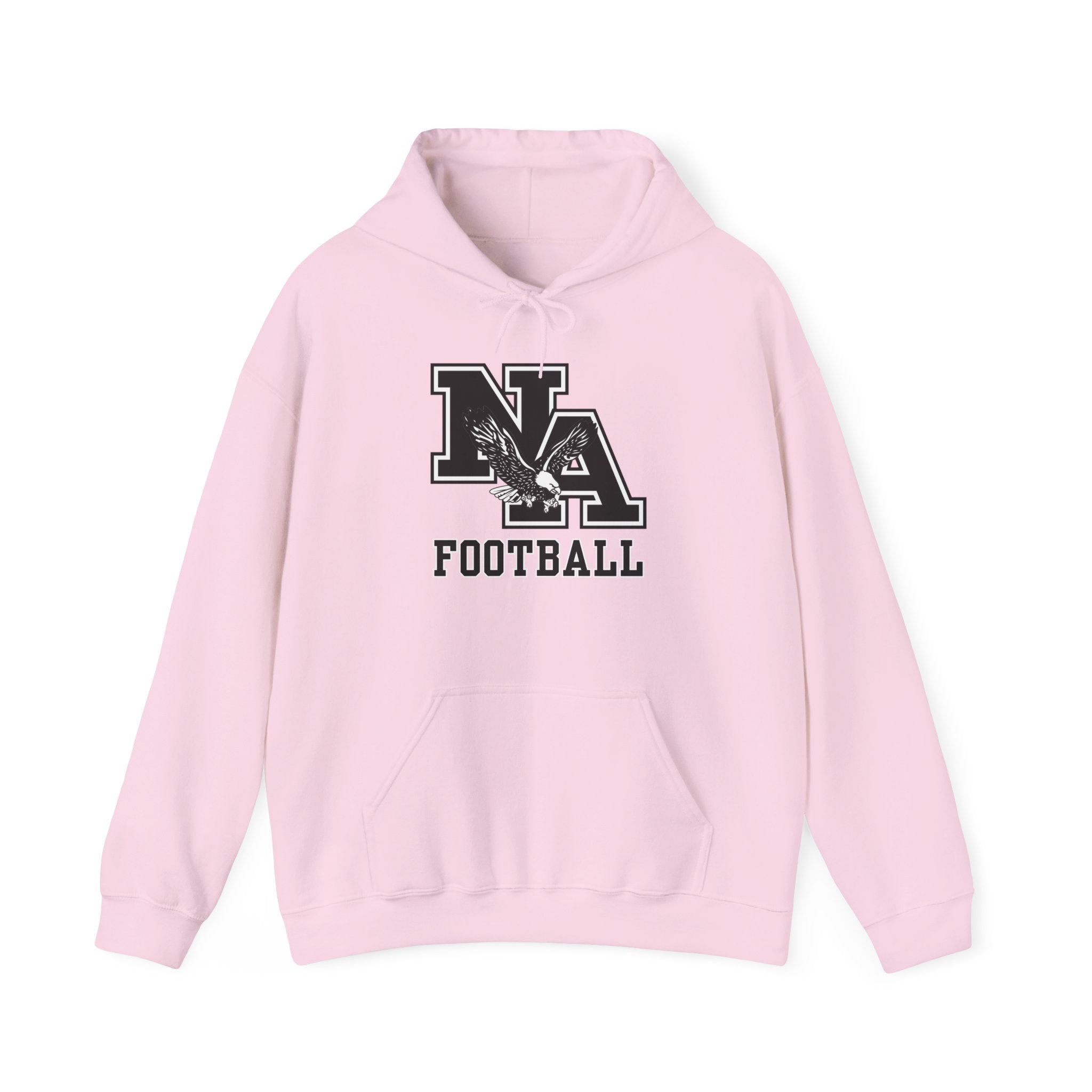 Adult Unisex Classic Logo Black Football Graphic Hoodie