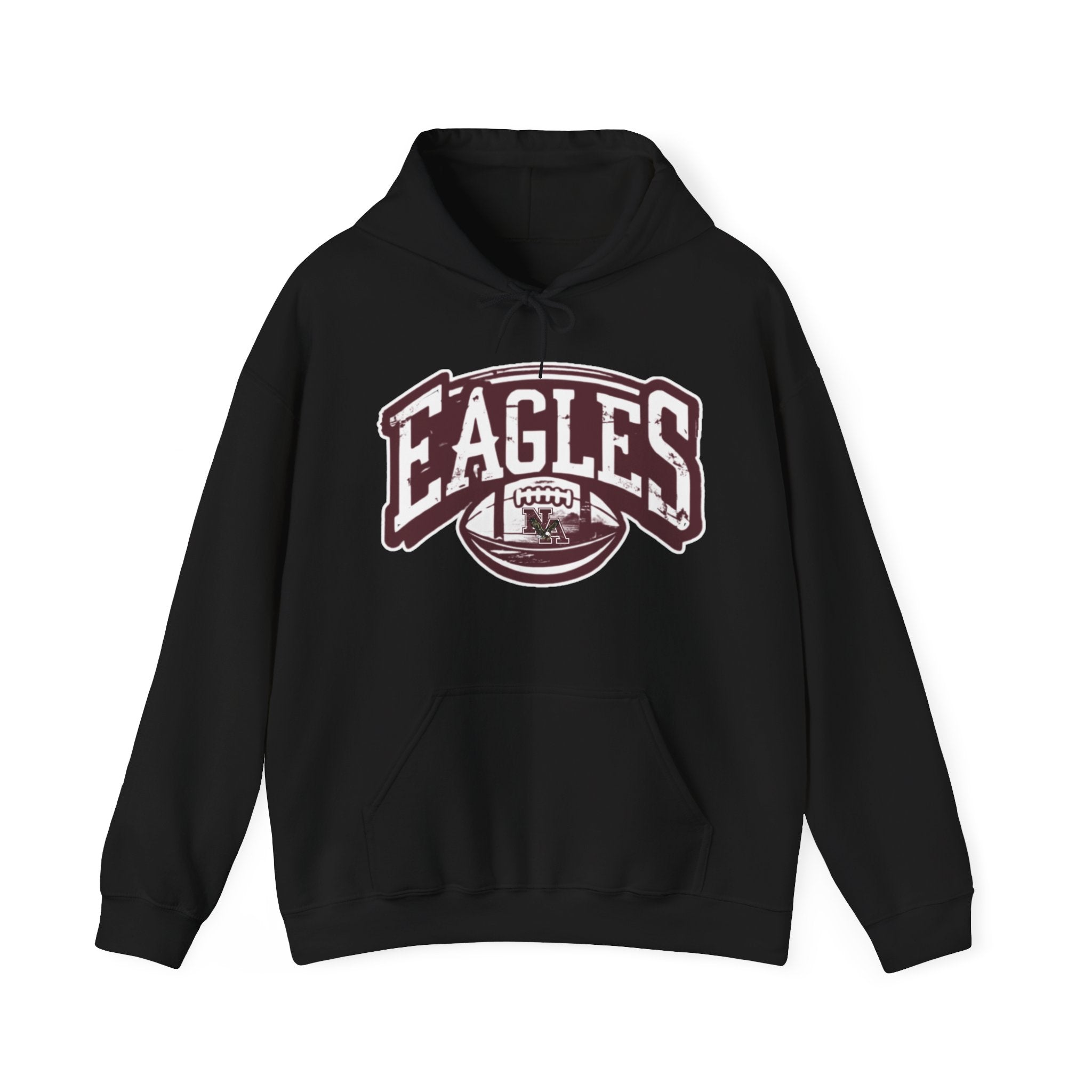 Adult Unisex New Albany Eagles Football Motion Graphic Hoodie