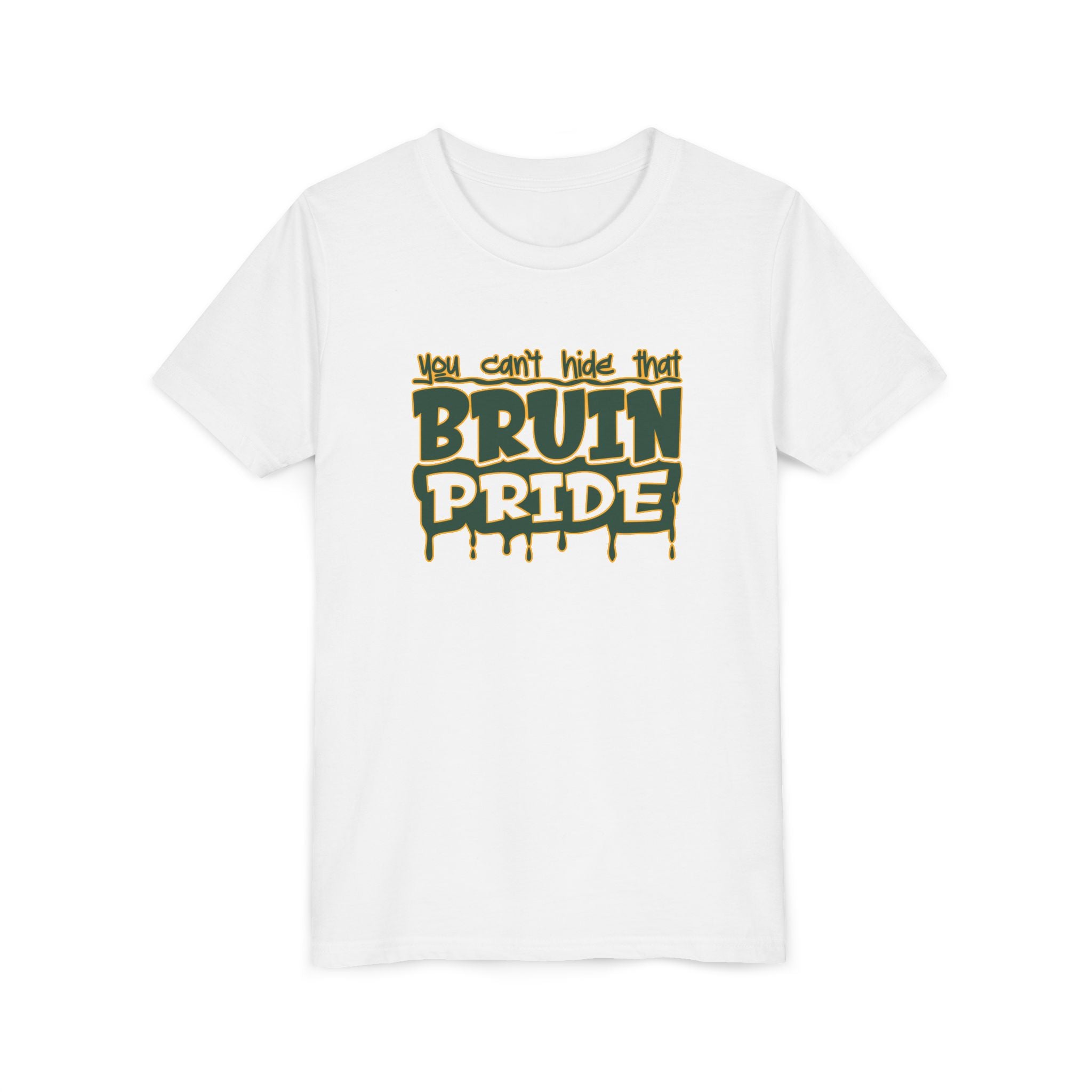 Youth Bruin Pride Drip Graphic Short Sleeve Soft Tee