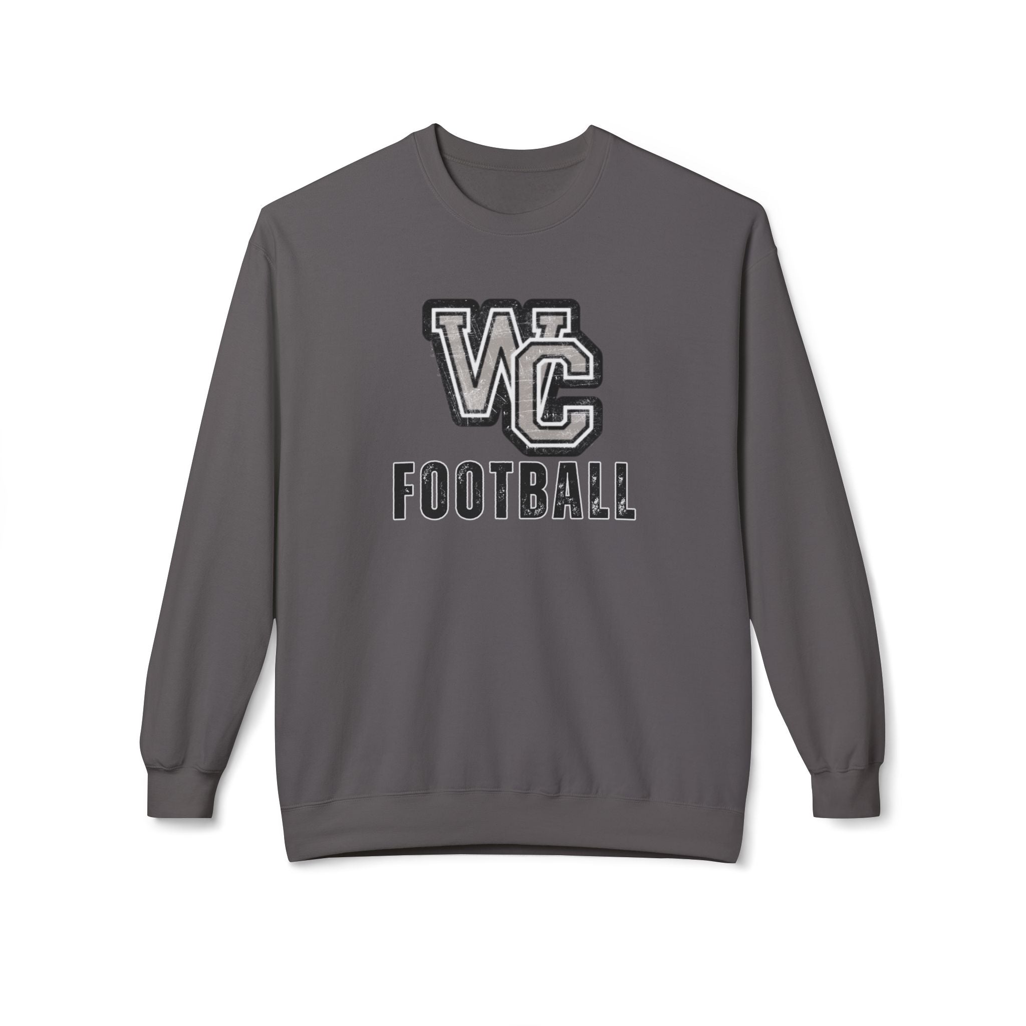 Adult Unisex Vintage Distressed Westerville Central Football Graphic Soft Style Sweatshirt