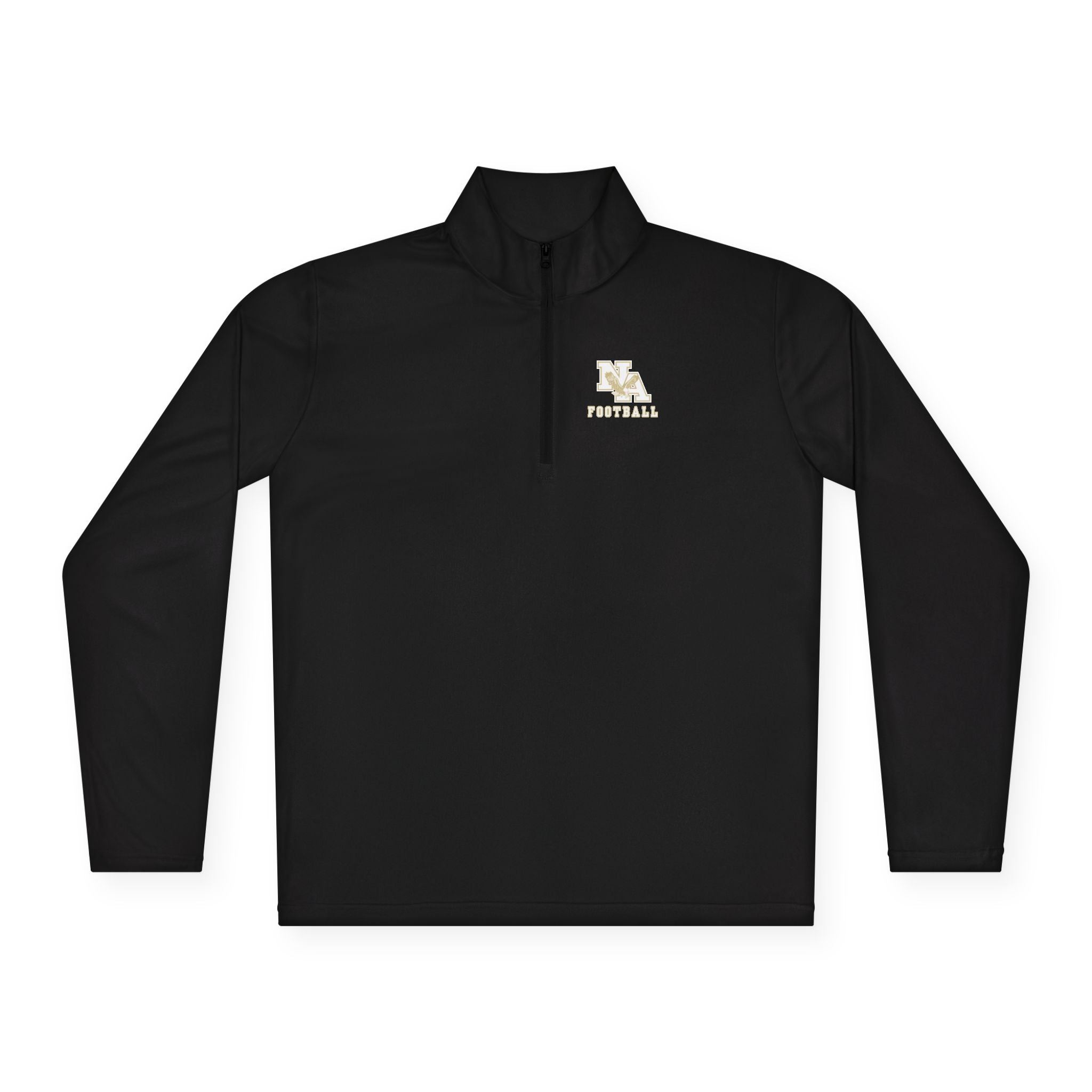Adult Unisex New Albany Football Gold Classic Logo Sport-Tek Quarter Zip Pullover