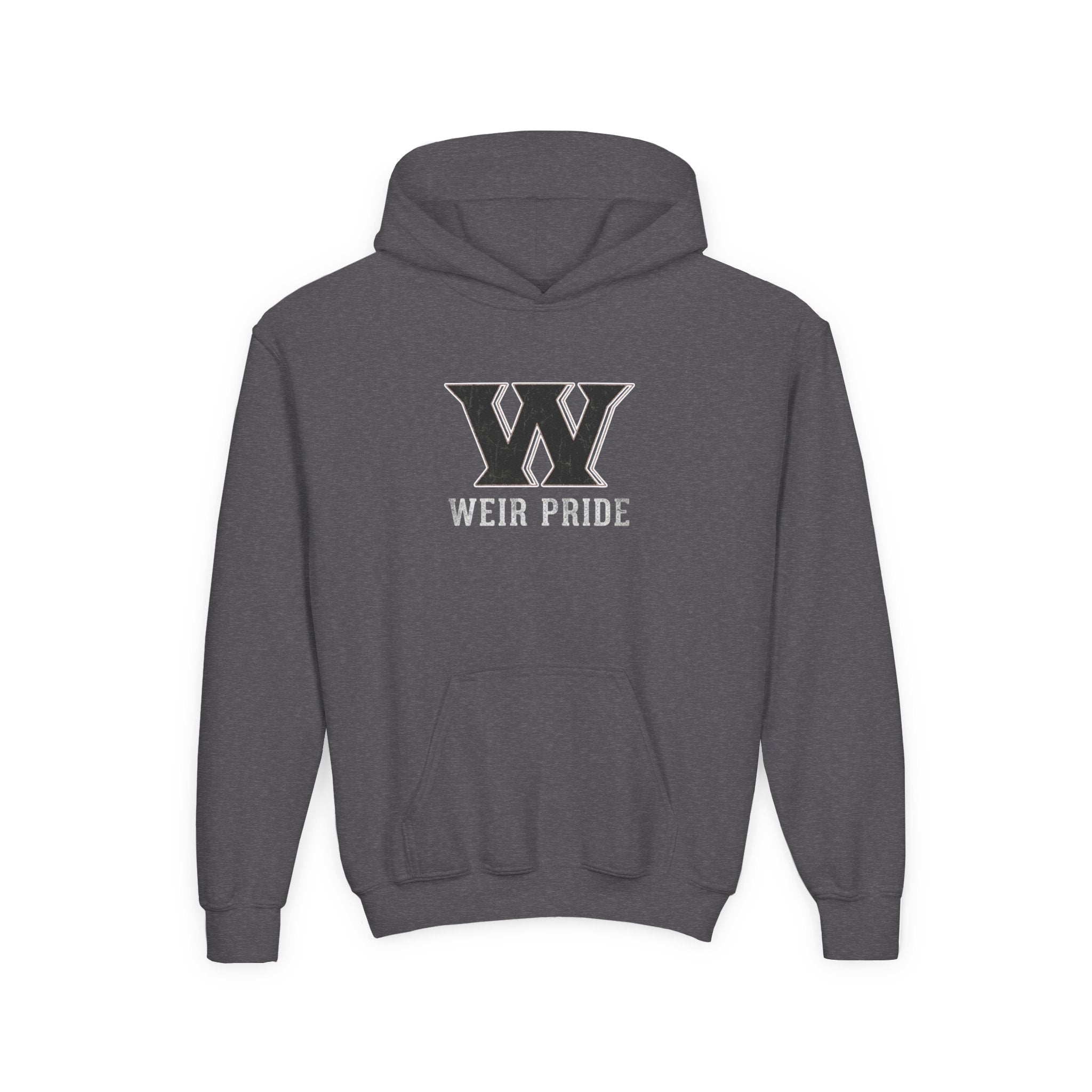 Youth Weir Pride Vintage Distressed Graphic Hoodie